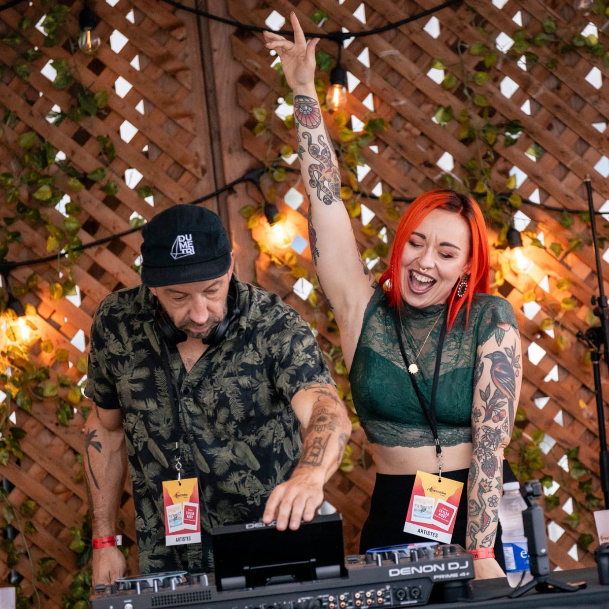 Le Festibière de Québec - Deux DJs