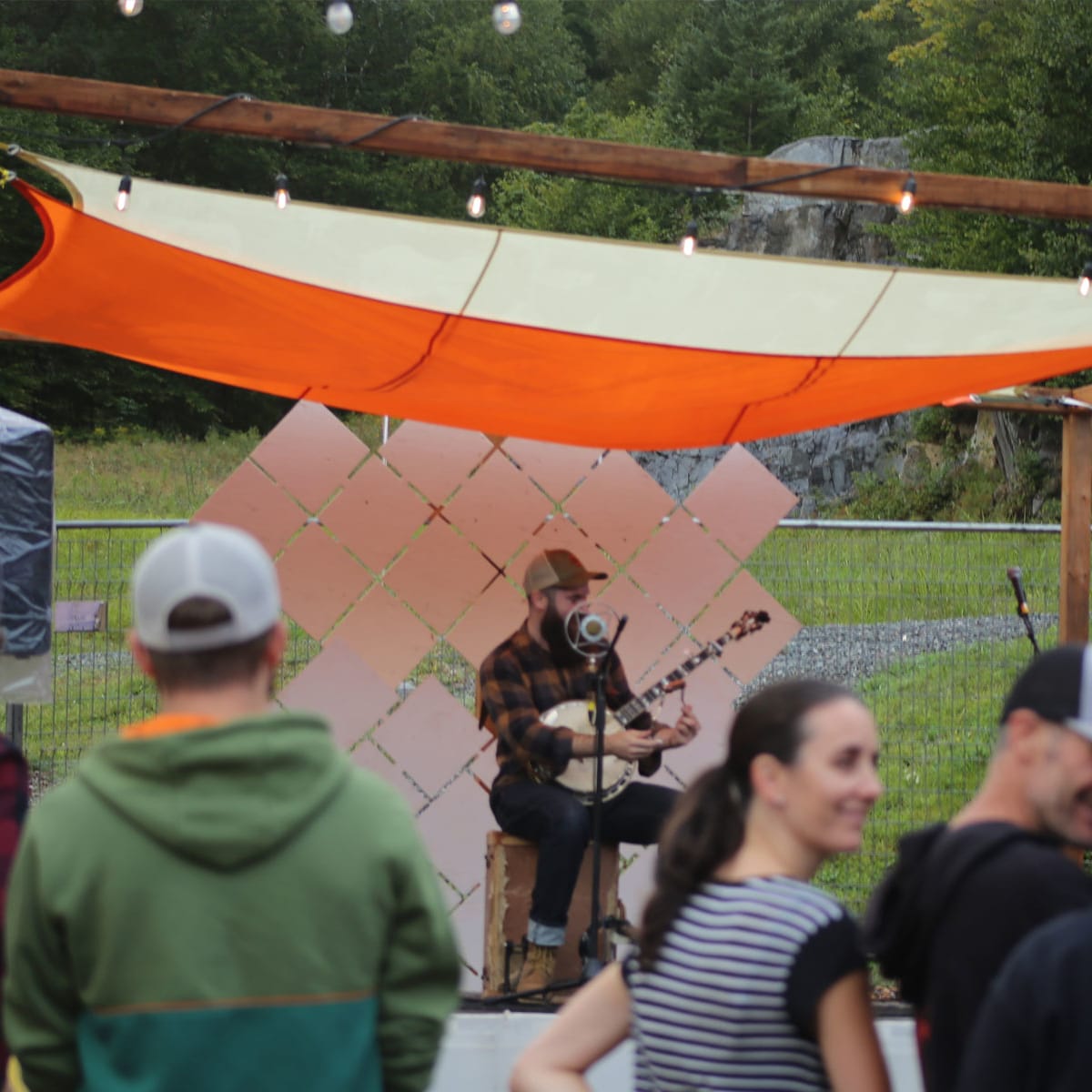 FOCUS Festival - A musician on a small stage