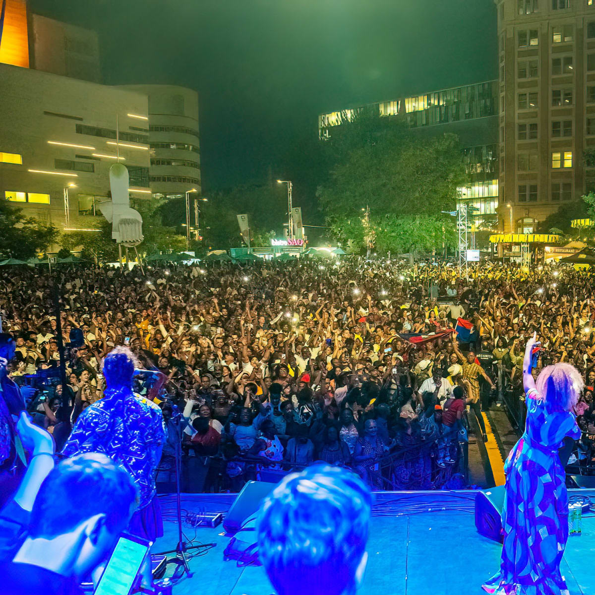 Festival international Nuits d'Afrique - Artists on stage