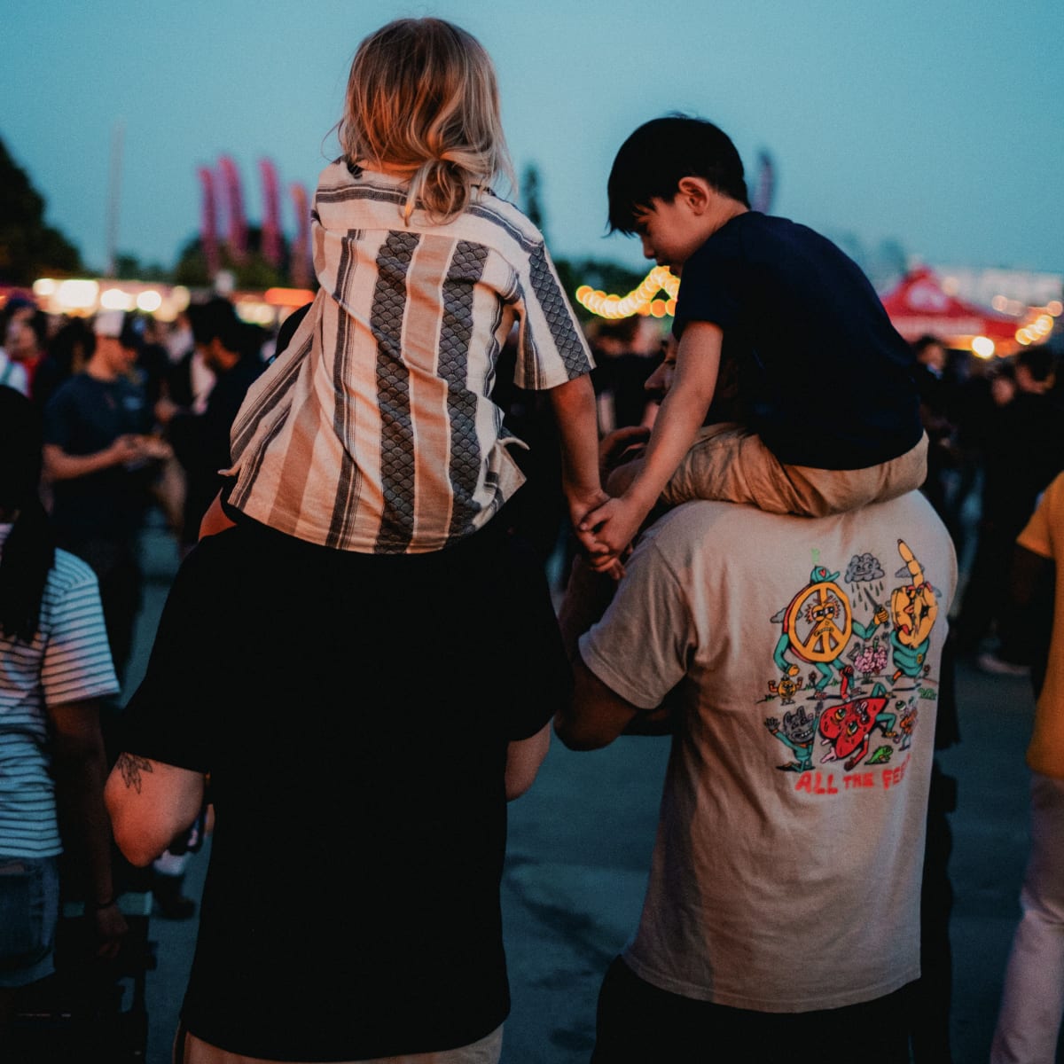 Family atmosphere at Fiesta Latina