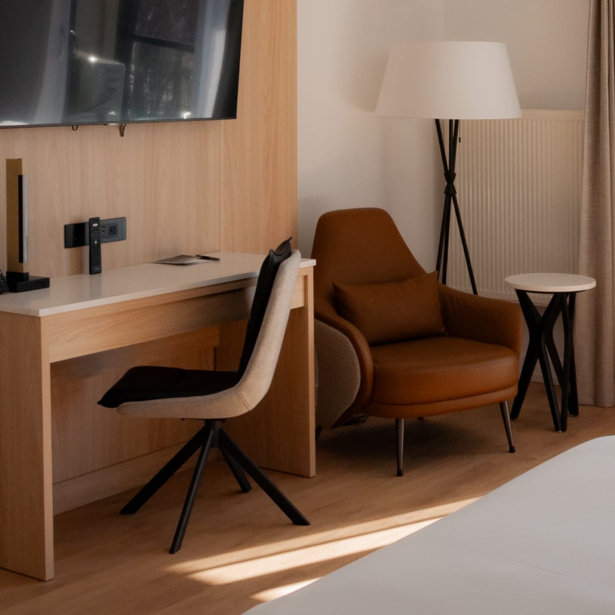 Chambre d'hôtel à l'Hôtel Mont Gabriel.