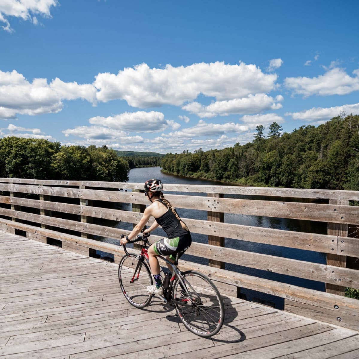 Tourisme Jacques-Cartier - Vélopiste Jacques-Cartier/Portneuf
