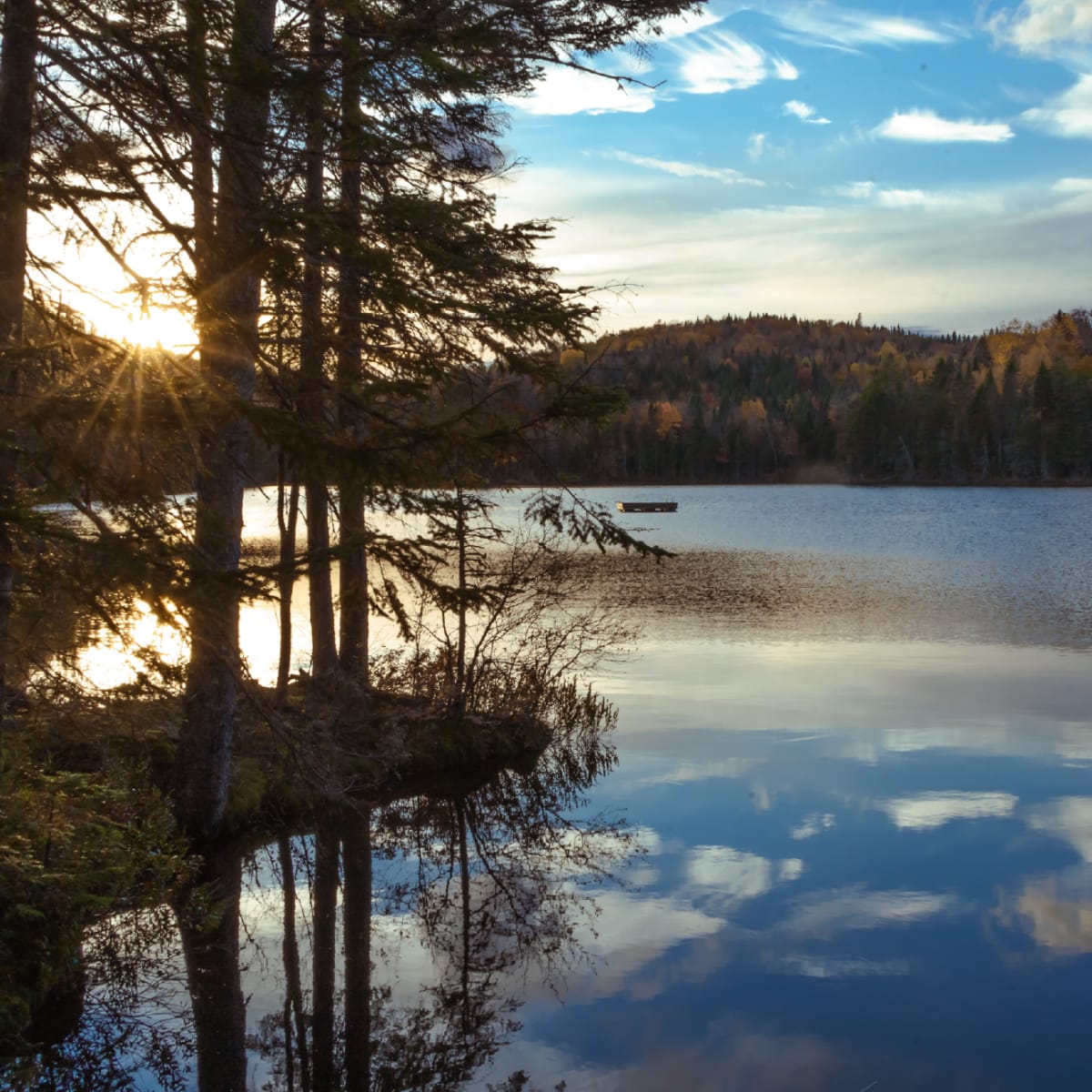 Portneuf : pour une évasion tout en nature, culture et plaisirs gourmands - Lac et montagne
