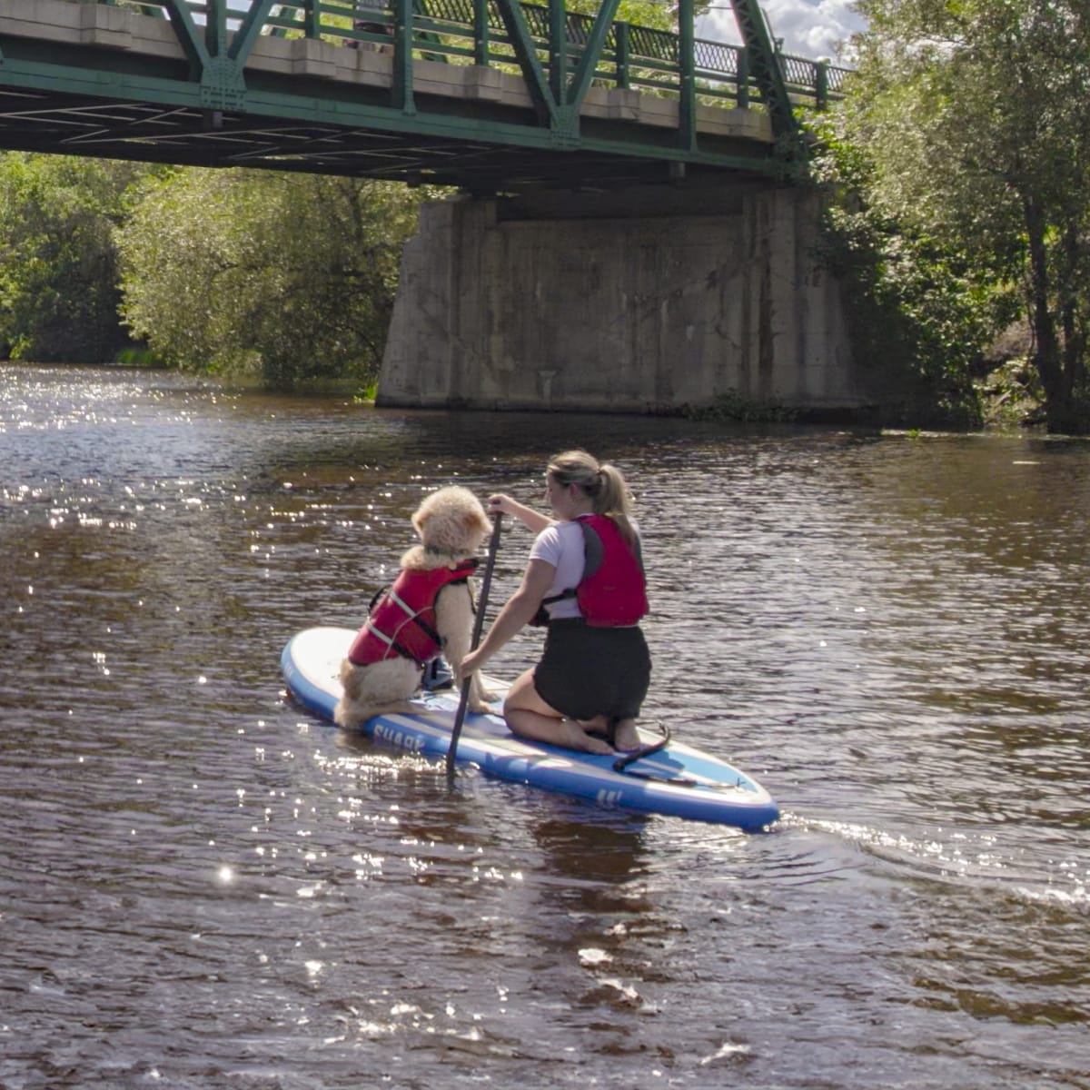 Your adventure begins in Saguenay–Lac-Saint-Jean - Paddleboarding on the river