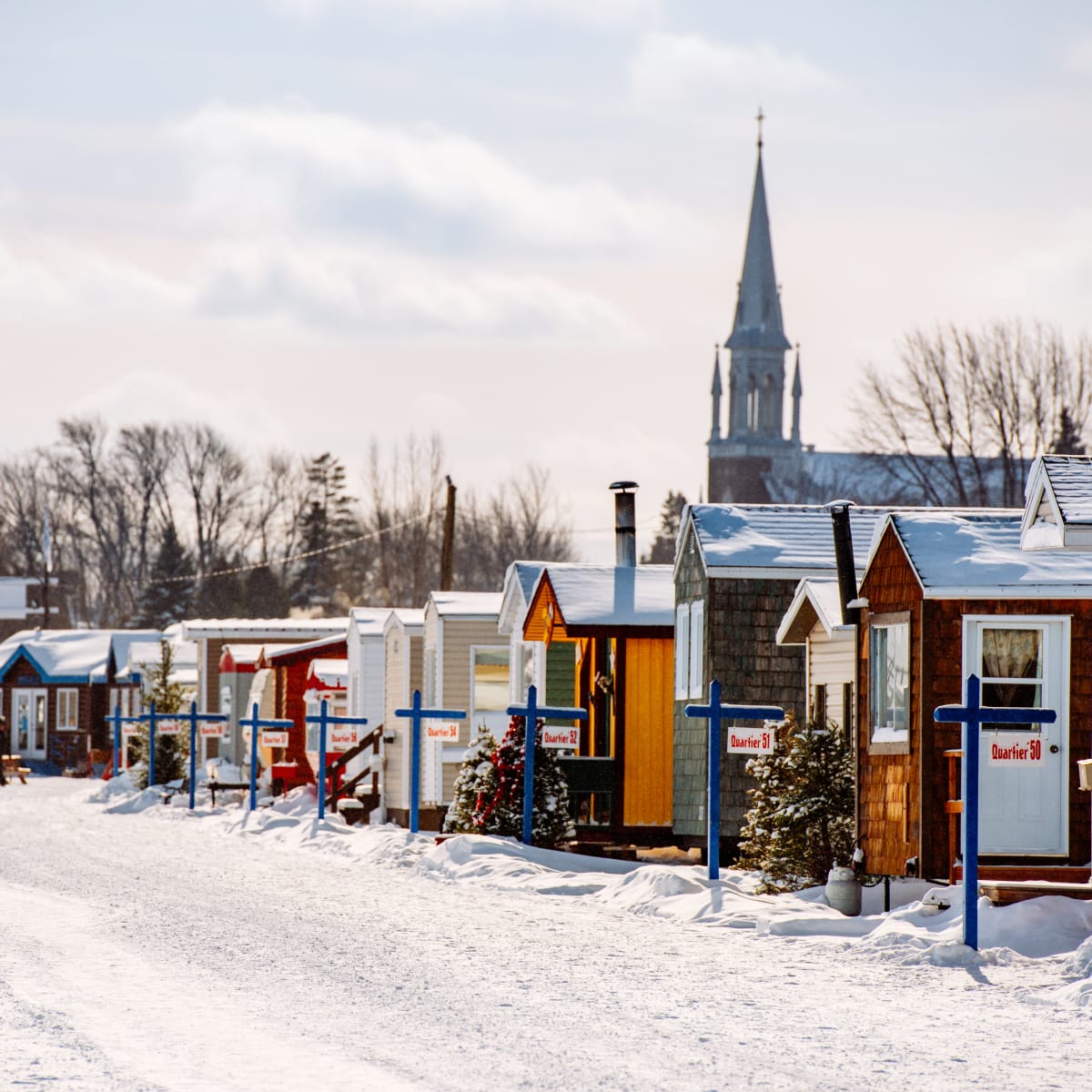 Plaisirs d’hiver au Saguenay–Lac-Saint-Jean - Village sur glace de Roberval
