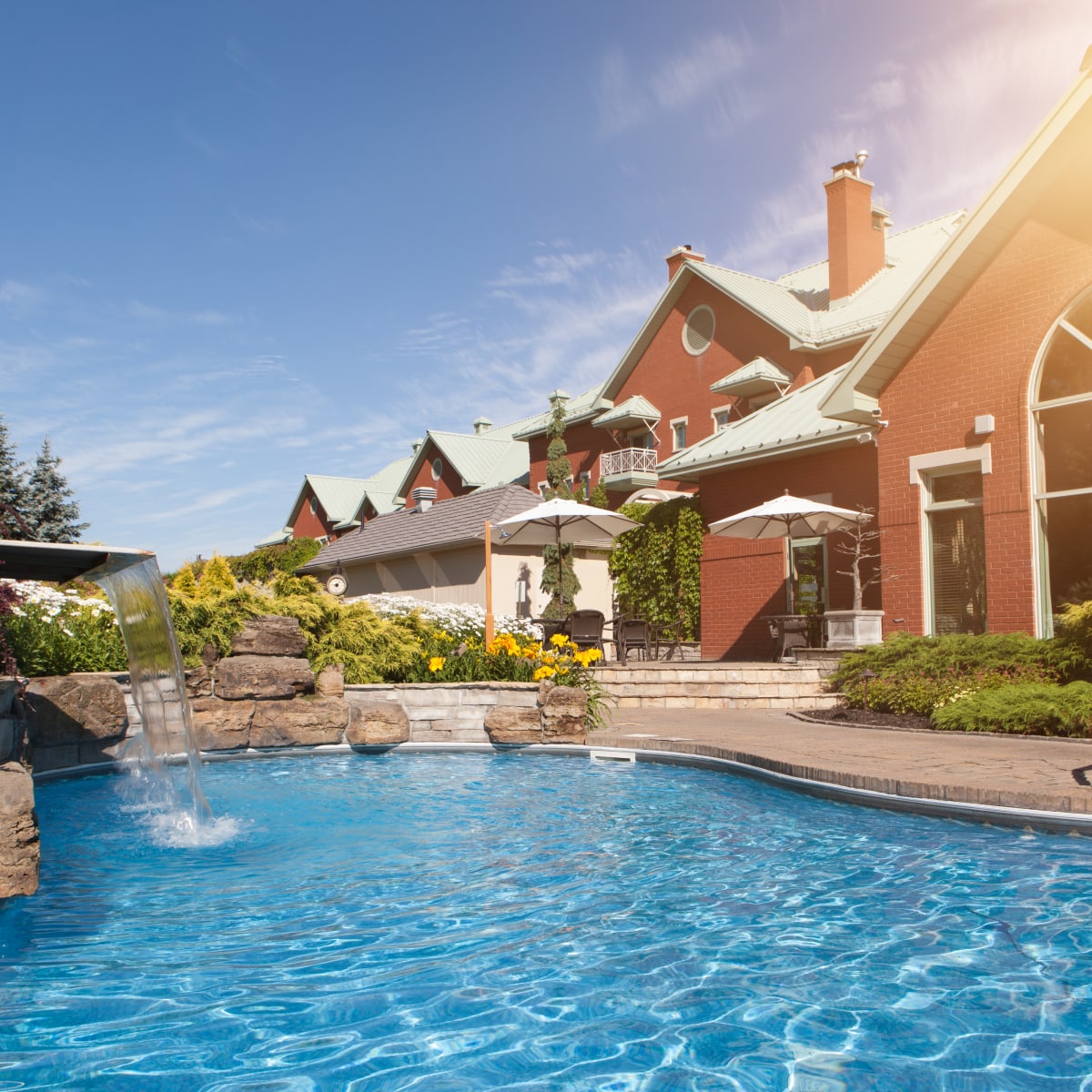 Auberge du Lac Taureau : pool