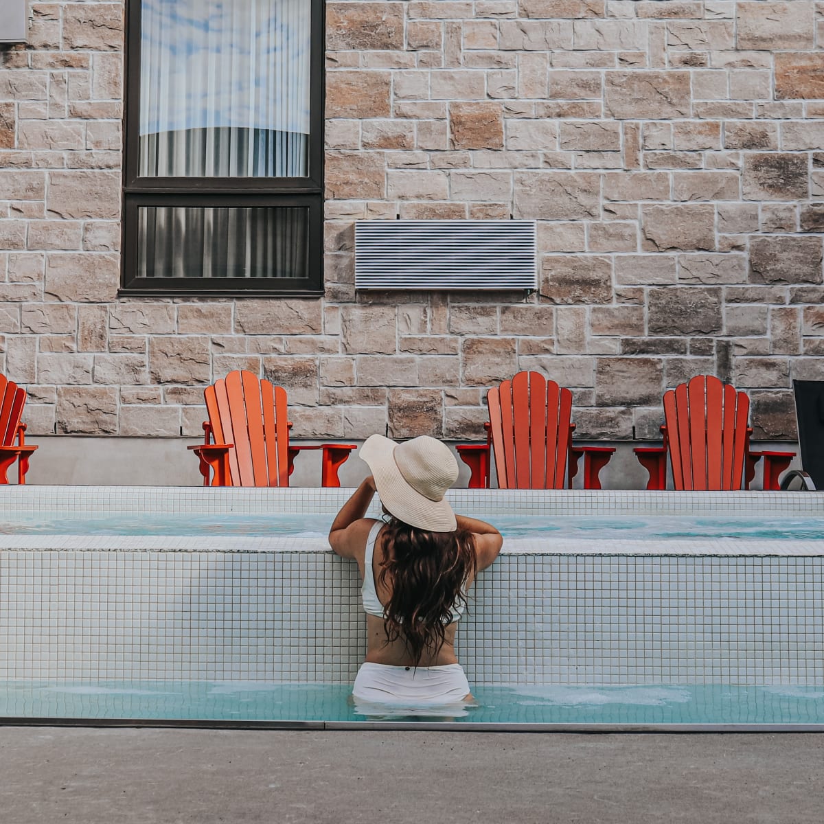 Hôtel V : pool