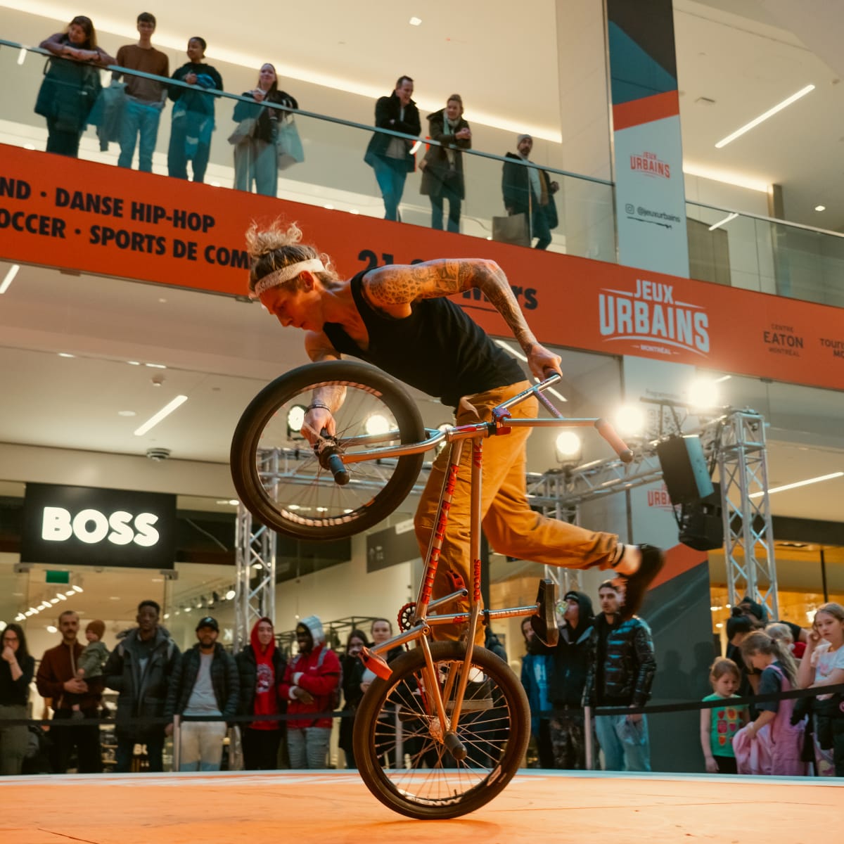 XP_MTL - Spectacle de BMX dans un centre d'achat