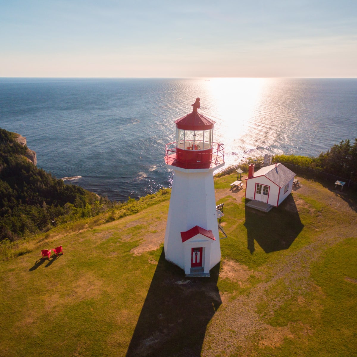 Cap-Gaspé Lighthouse.