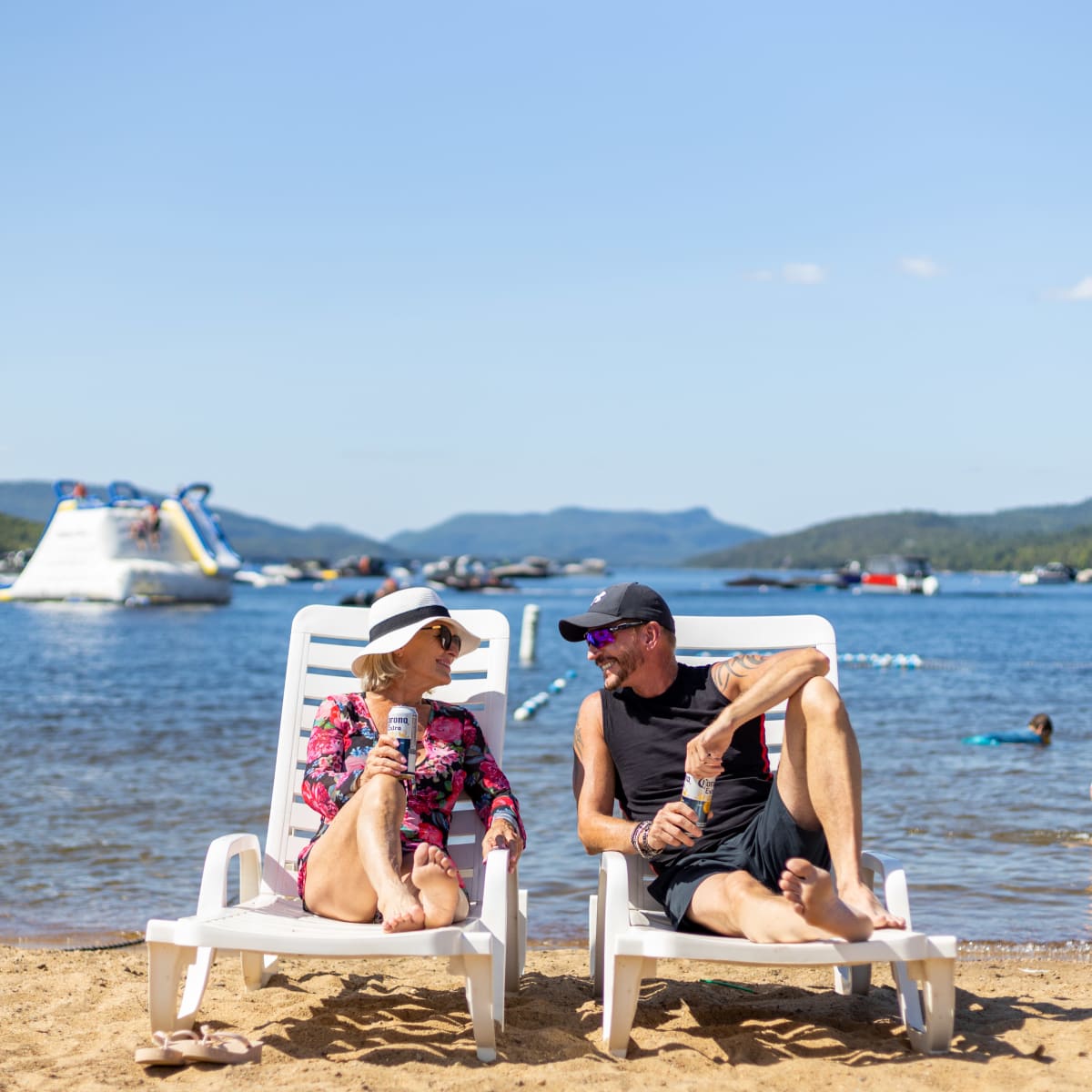 Beach - Tremblant Resort Association.