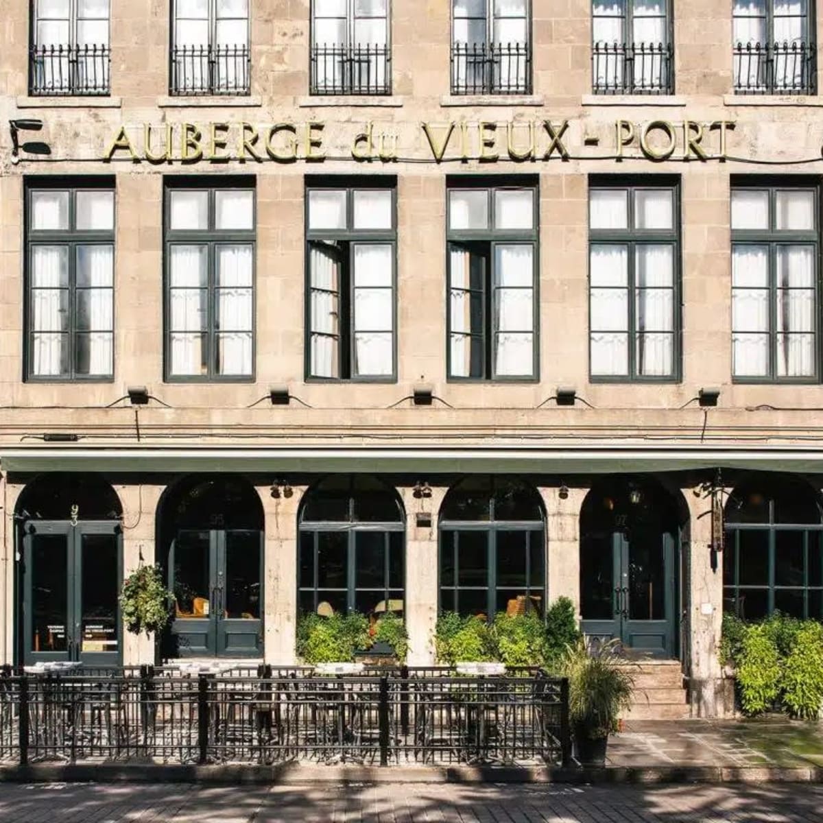 Auberge du Vieux-Port, façade