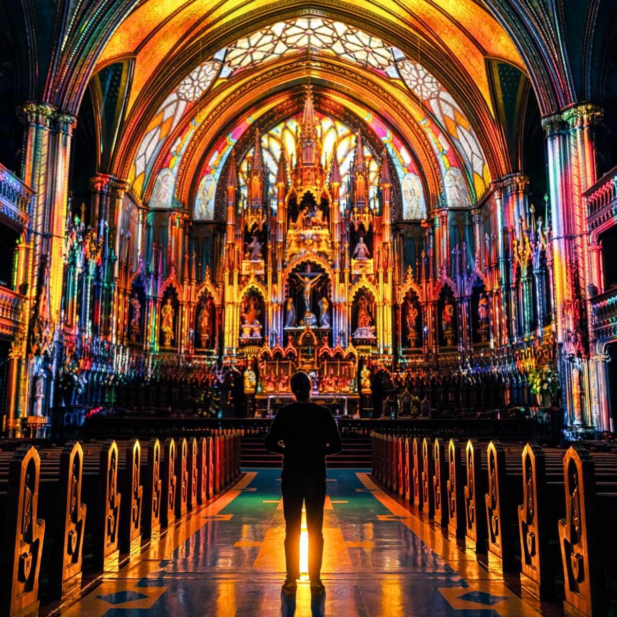 The AURA Experience at the Notre-Dame Basilica