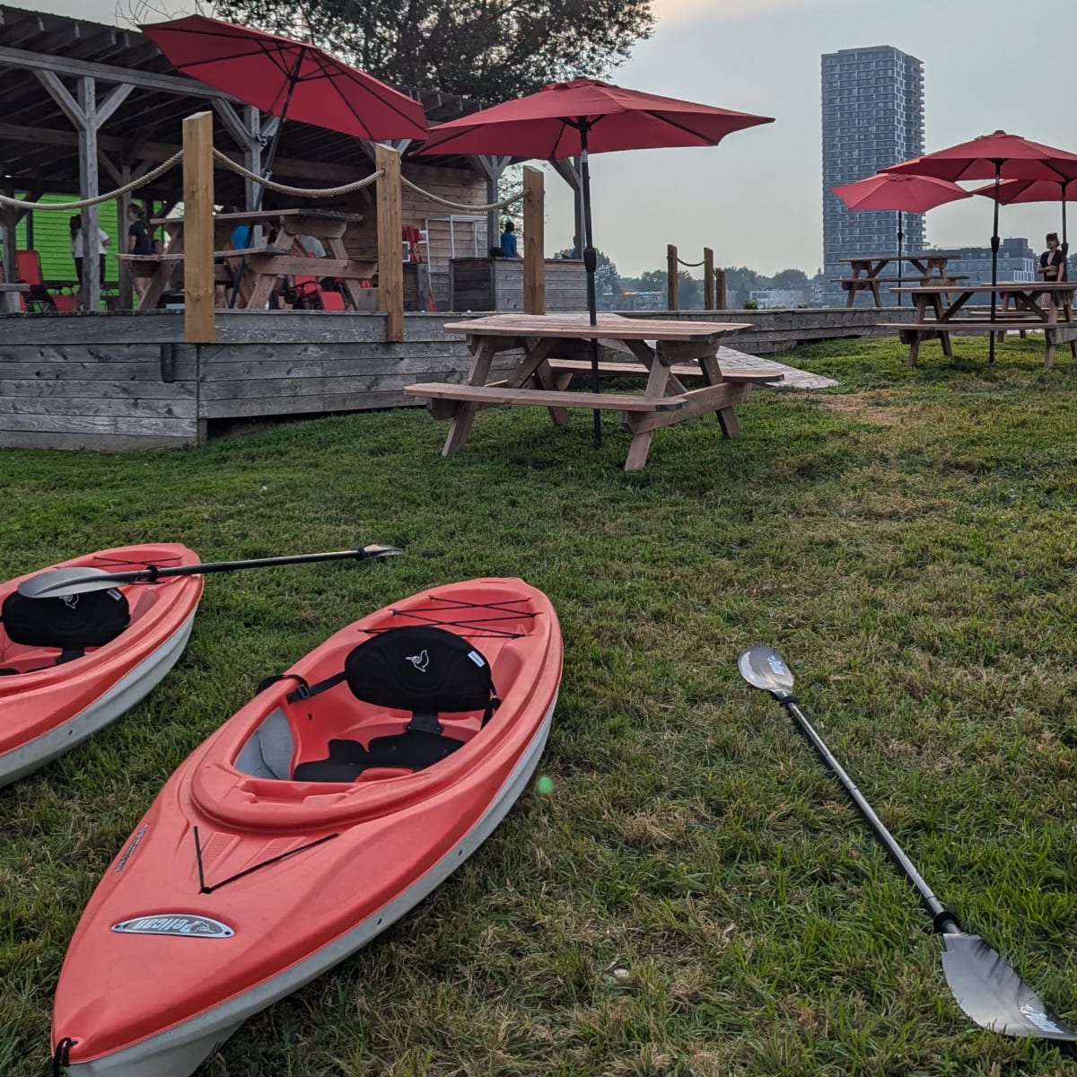 Kayaks, Base nautique de Repentigny.