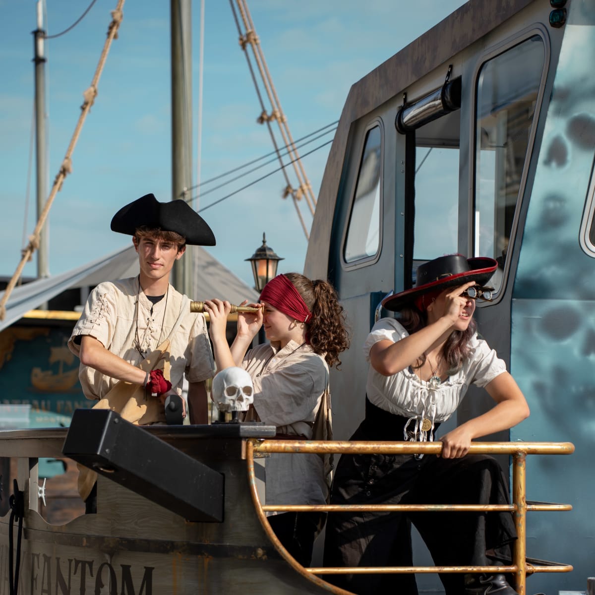 Aboard the Bateau Fantôme in Montreal's Old Port