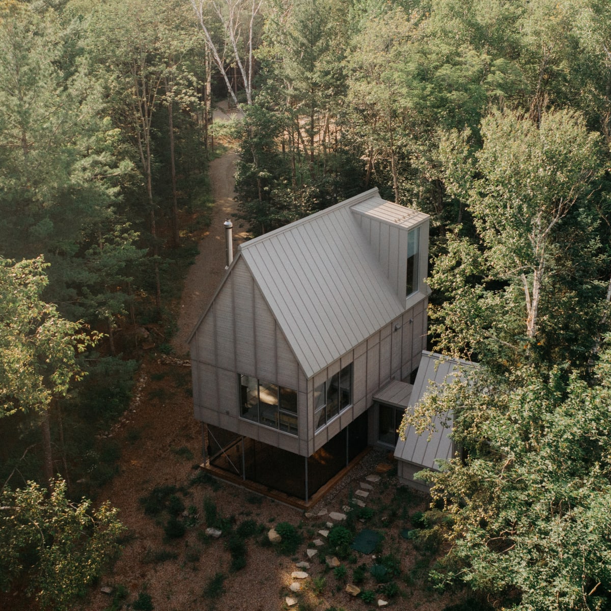 Summer at a BESIDE Cabin.