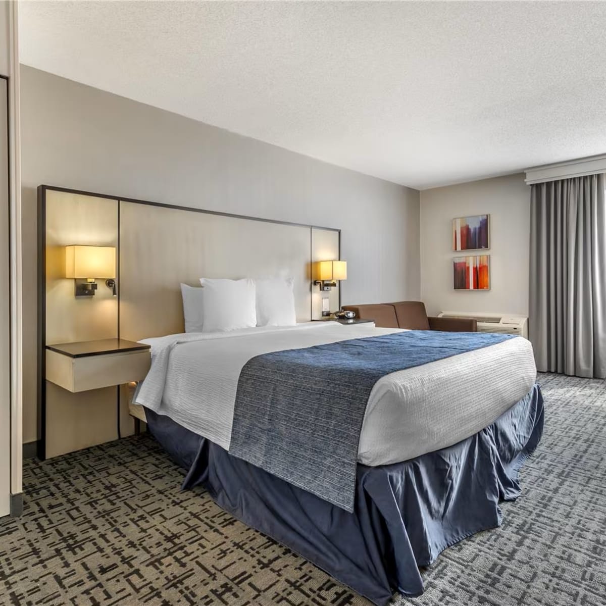 Best Western Hotel Brossard - Room with one bed