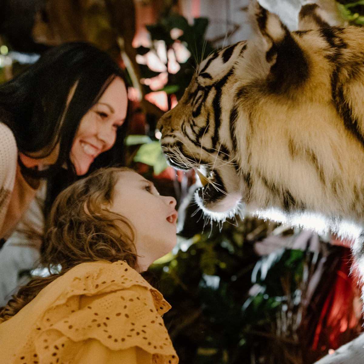 Animal exhibit at Bilodeau Canada.
