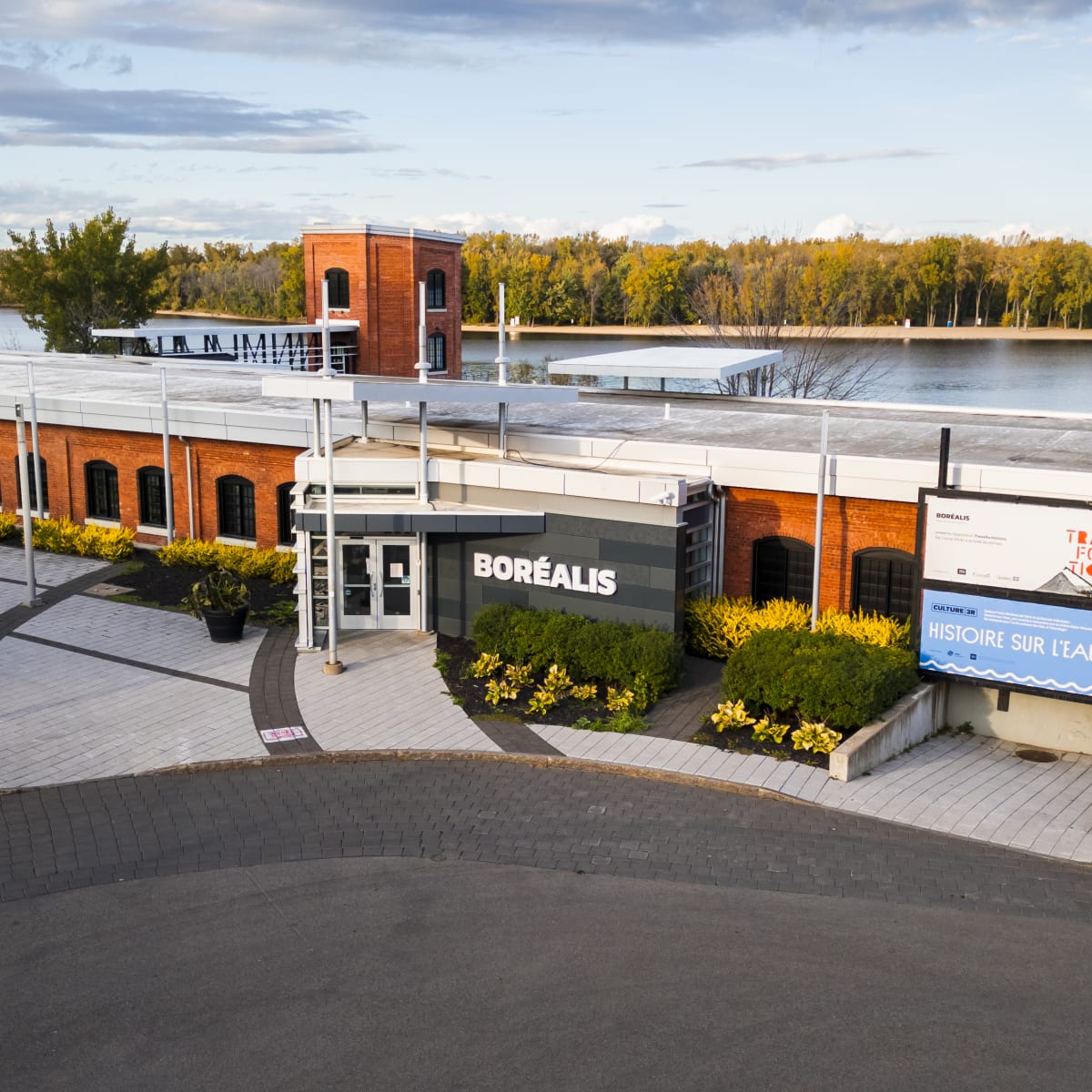 Front of the Boréalis museum
