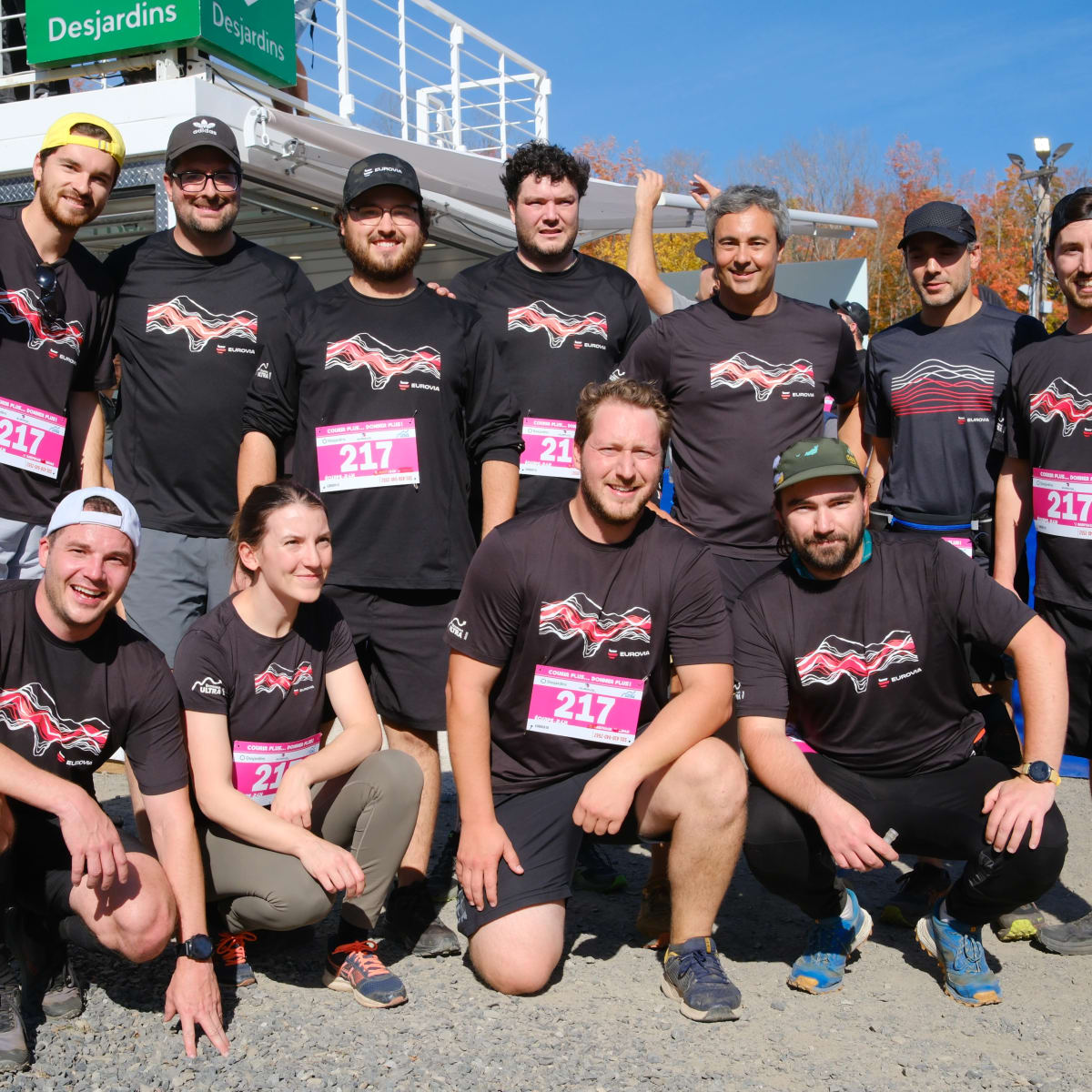 Group at Bromont Ultra.