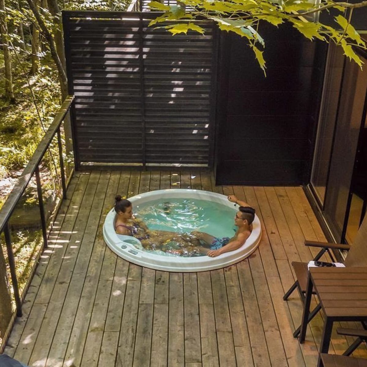 Spa at cabins Sutton.