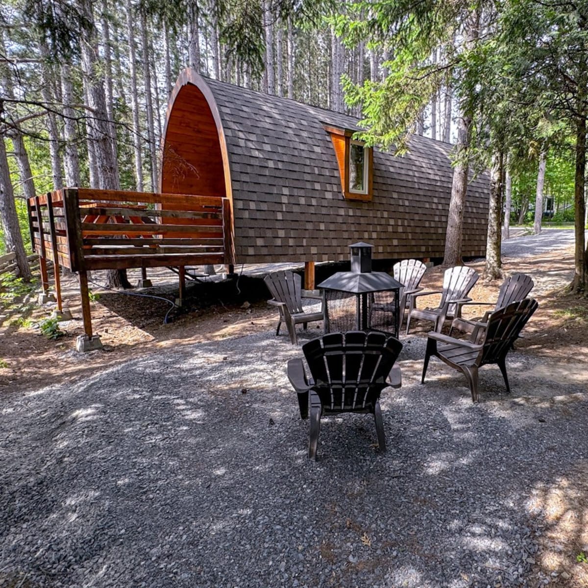 POD familial en été.