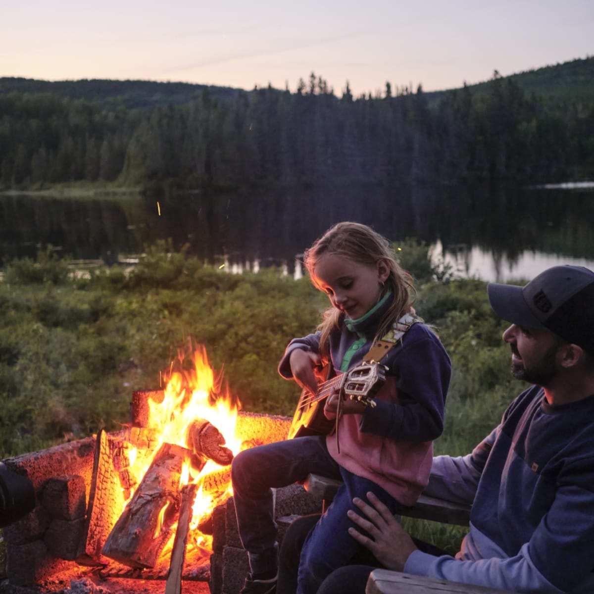 Camping de la réserve faunique de Rimouski