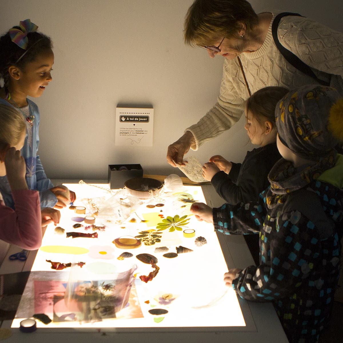 Activity at Centre d'art de Kamouraska.