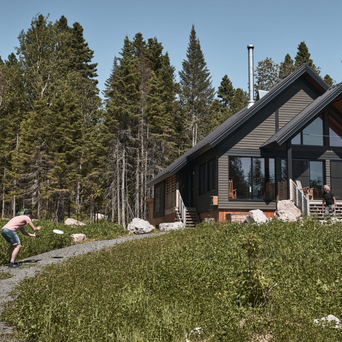 Cabins at réserve faunique de Rimouski