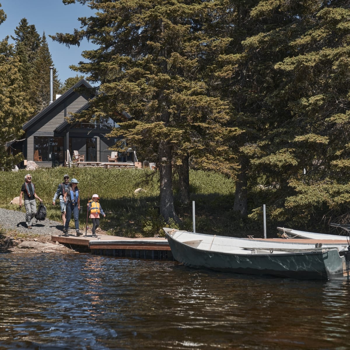 Cabins at réserve faunique de Rimouski