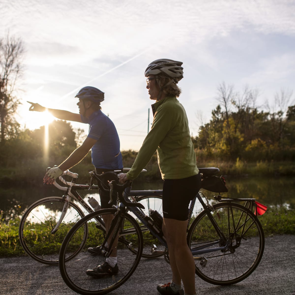Bike ride along the Chambly Canal.