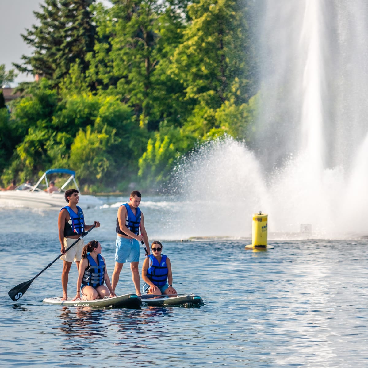 Destination Salaberry-de-Valleyfield : paddleboarding