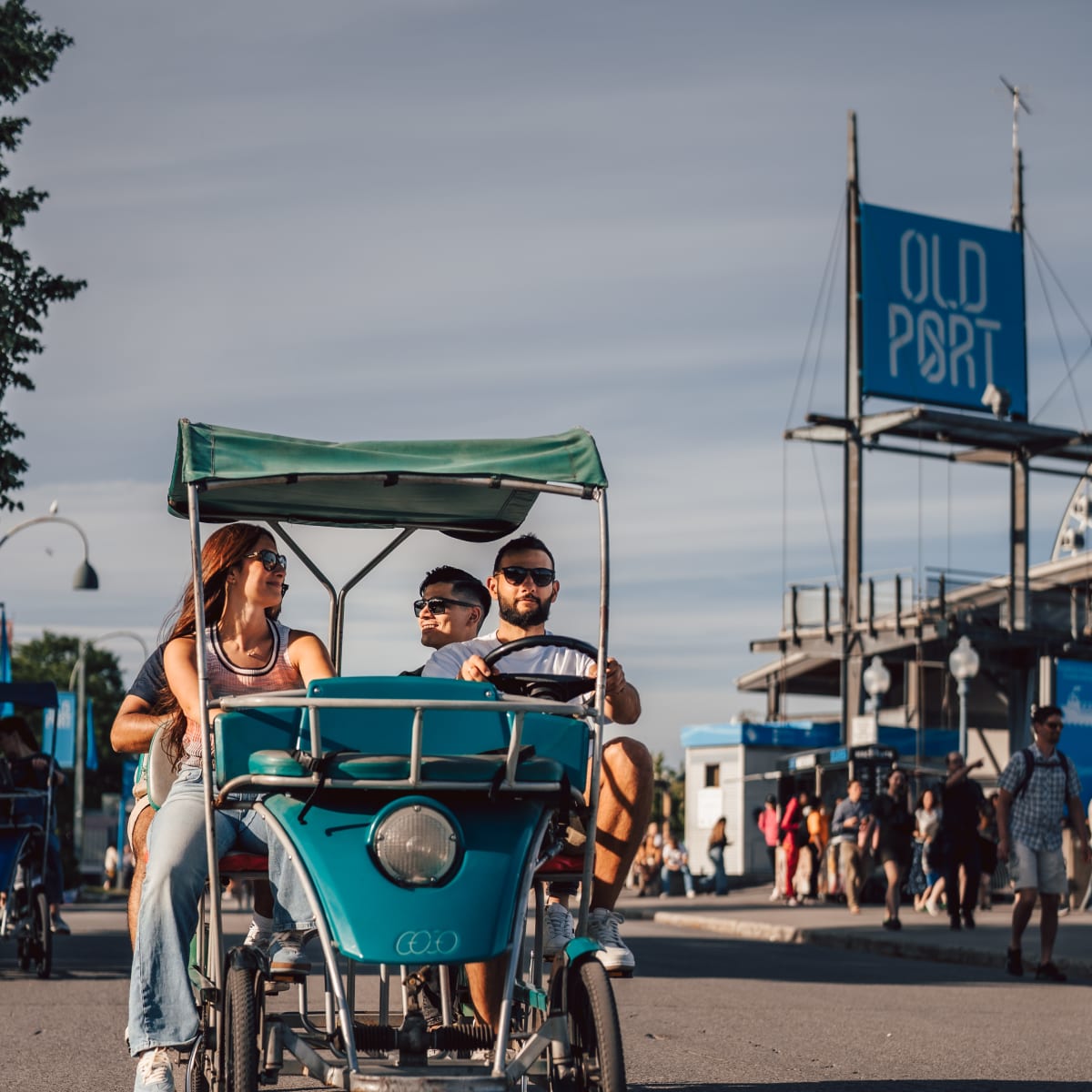 Bike ride in the Old Port.