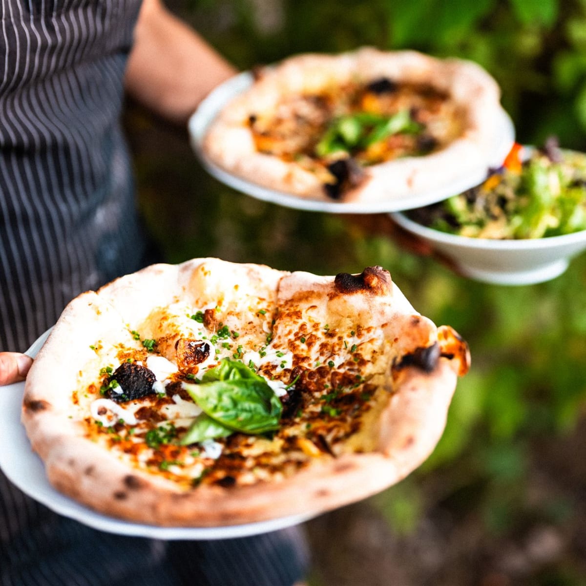 Pizza at Espace Hors Champ.