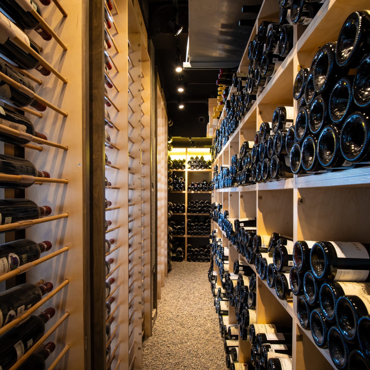 Wine cellar at Estérel Resort