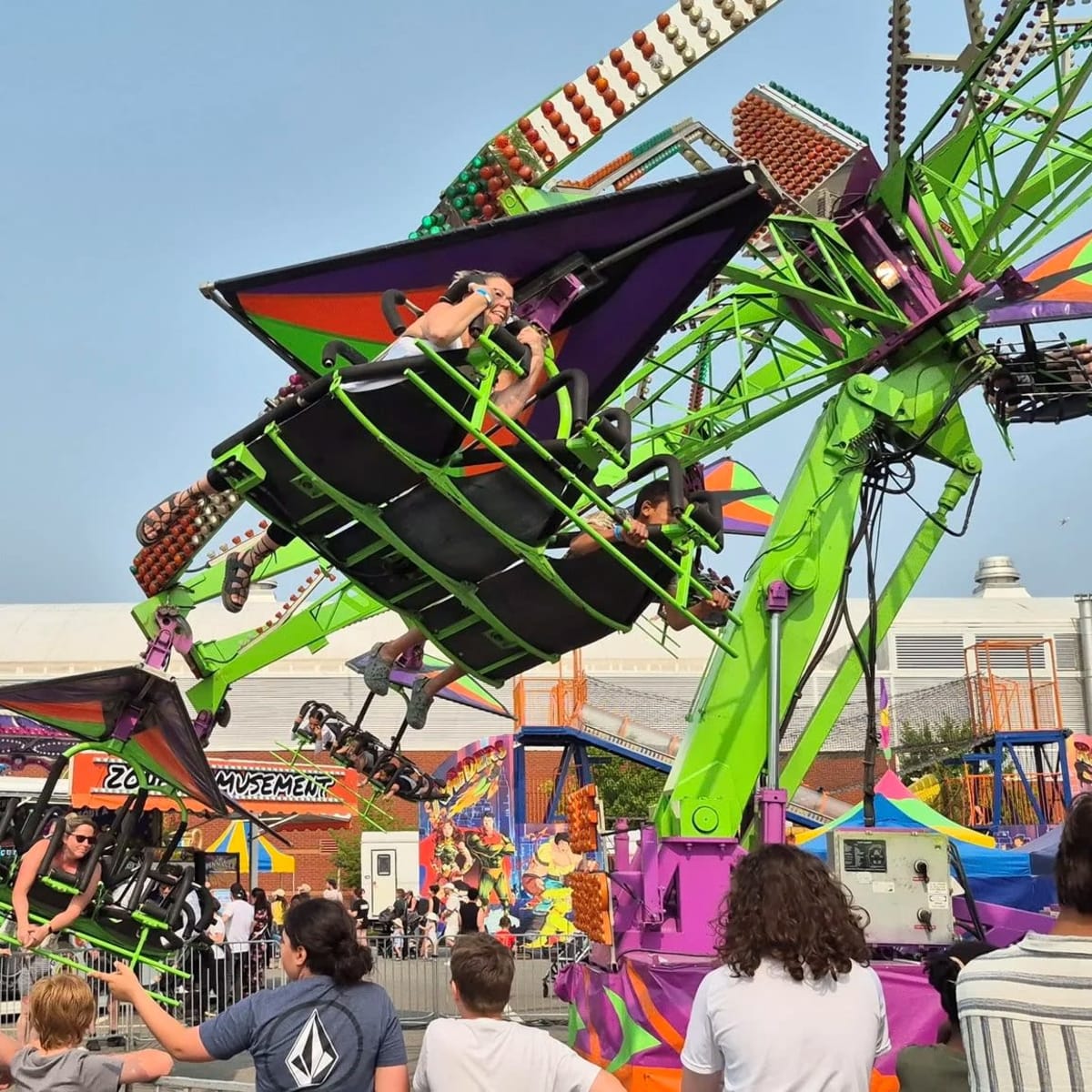 Manège à l'Expo agricole de Sorel-Tracy.
