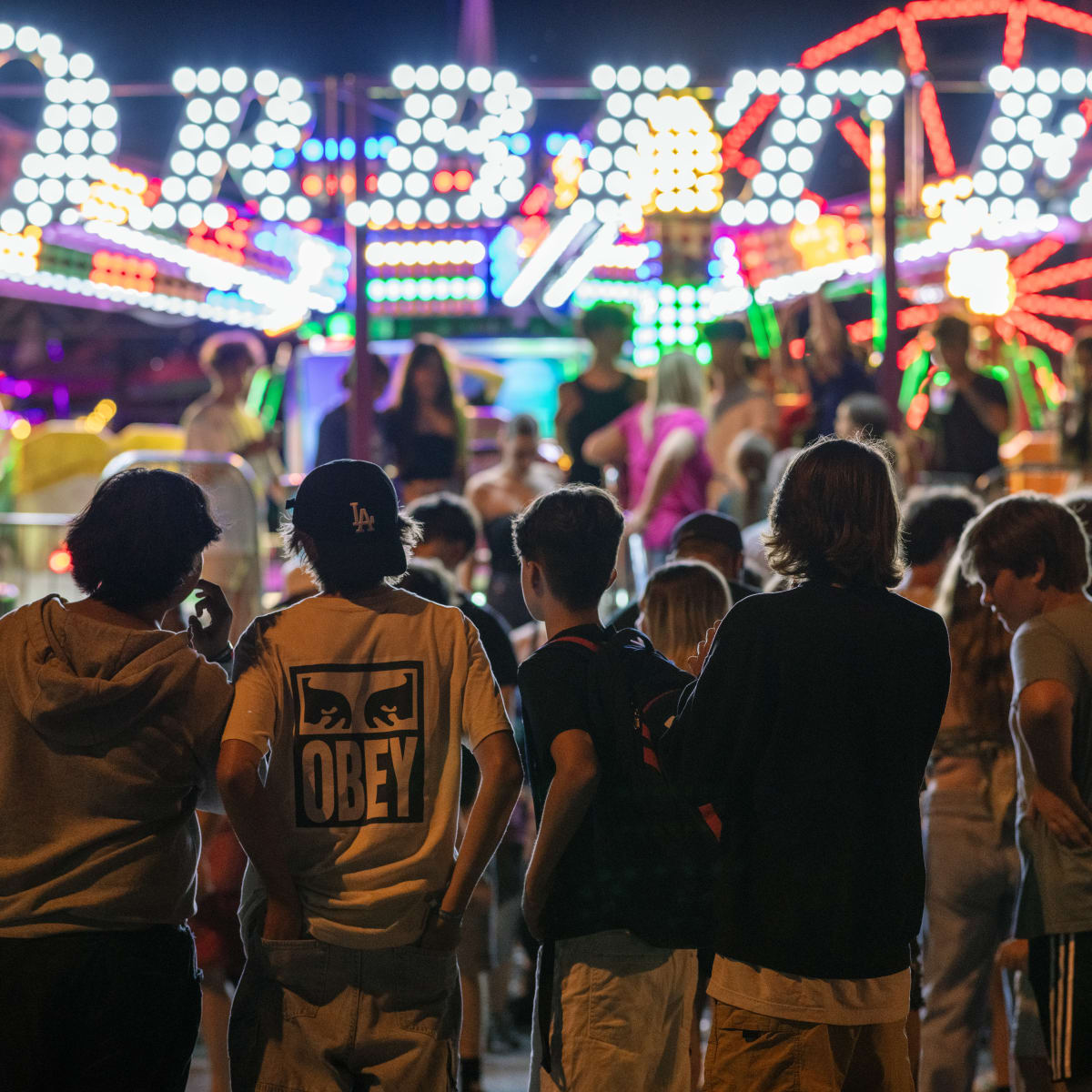 Exposition agricole de Trois-Rivières - Young people at the fair
