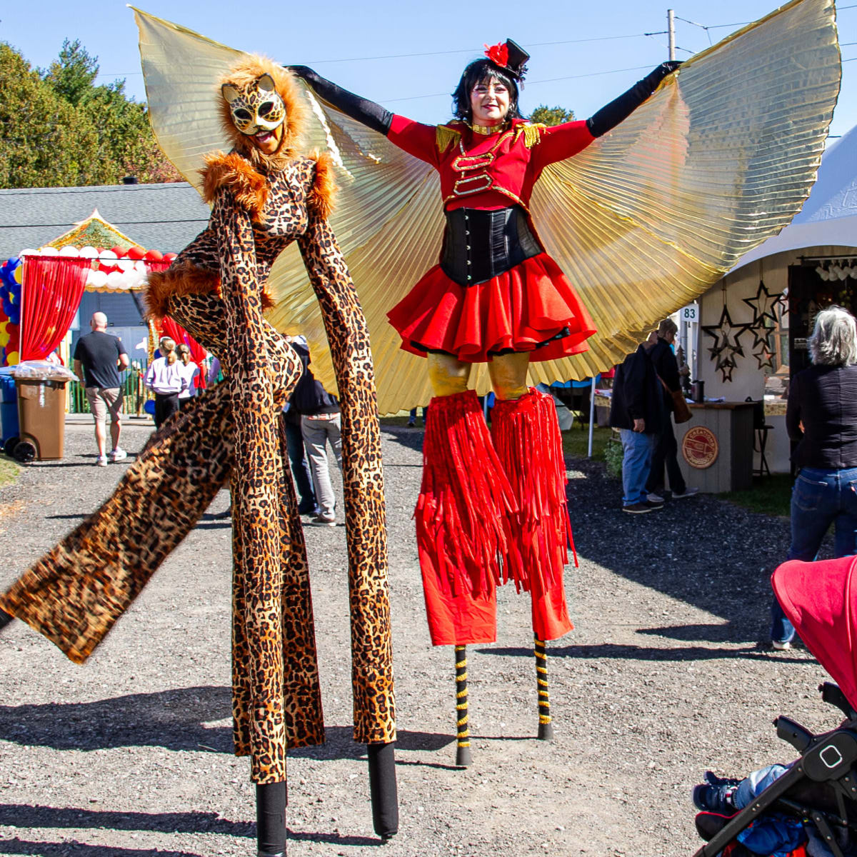 Animation - Festival des artisans de Sainte-Marcelline-de-Kildare.
