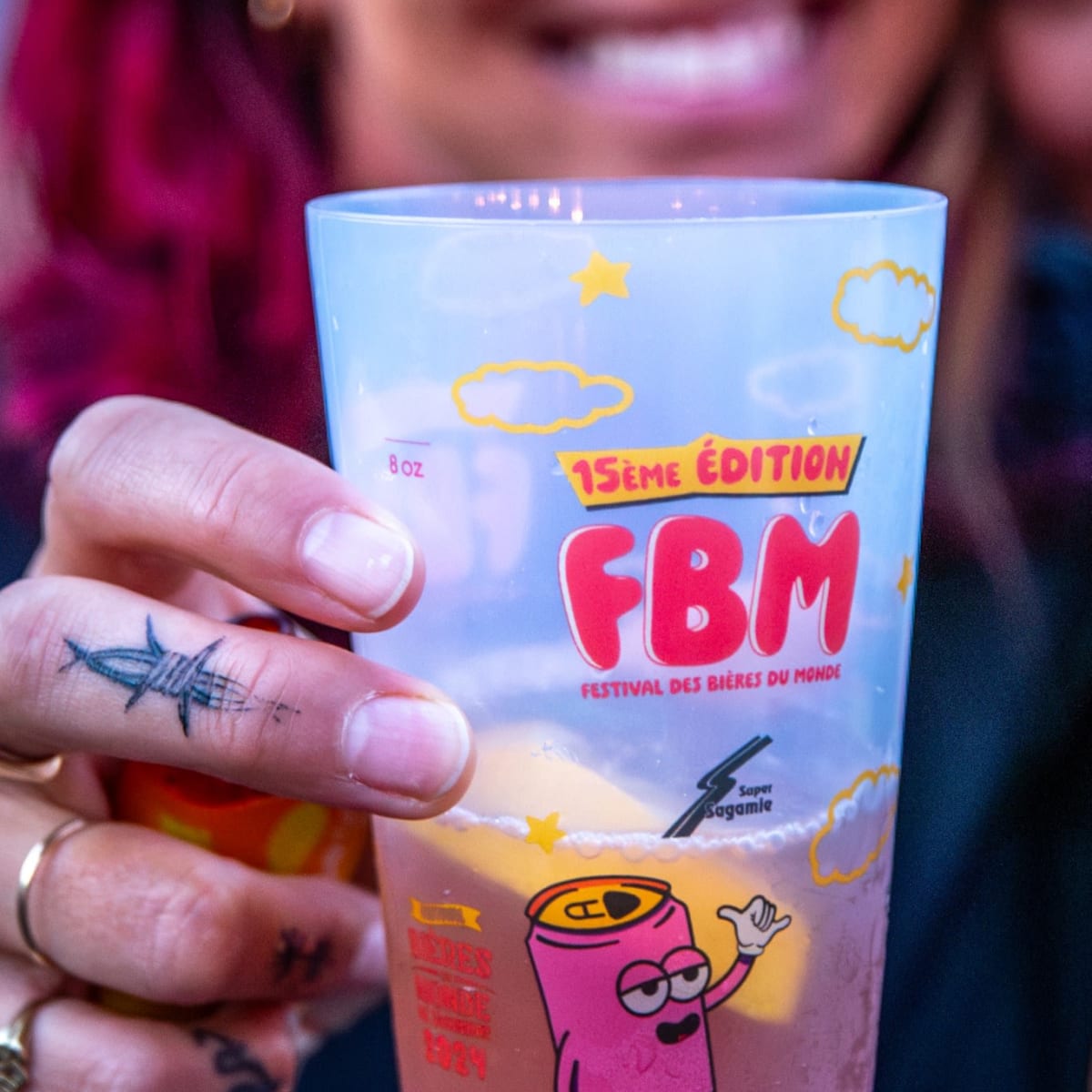 Cup at Festival des Bières du Monde de Saguenay.