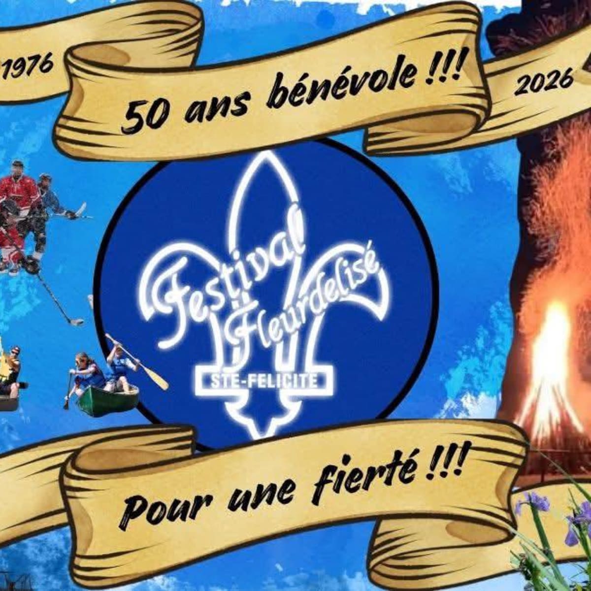 Festival Fleurdelisé de Ste-Félicité.