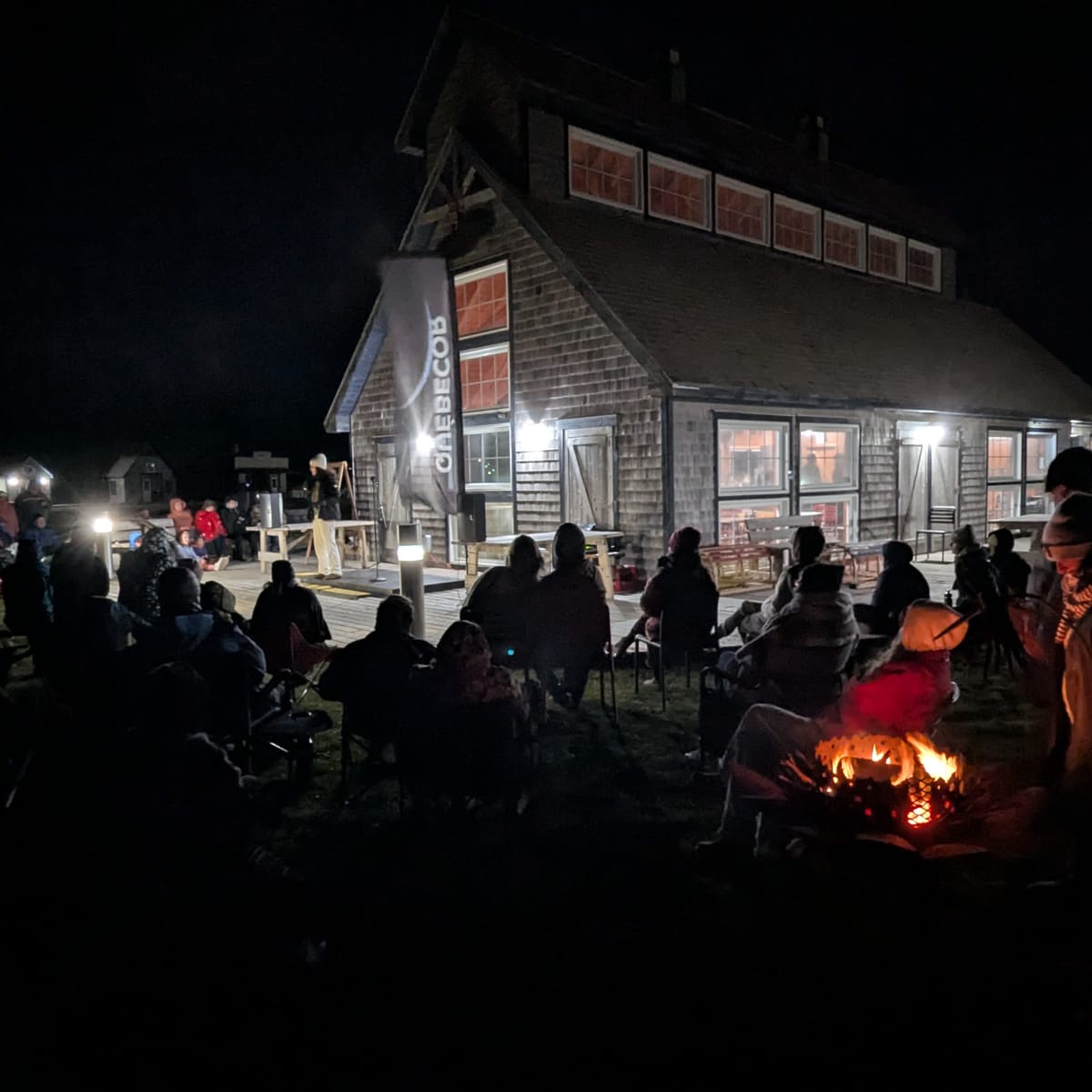 Soirée Sous-étoiles à l'événement Contes en Îles.
