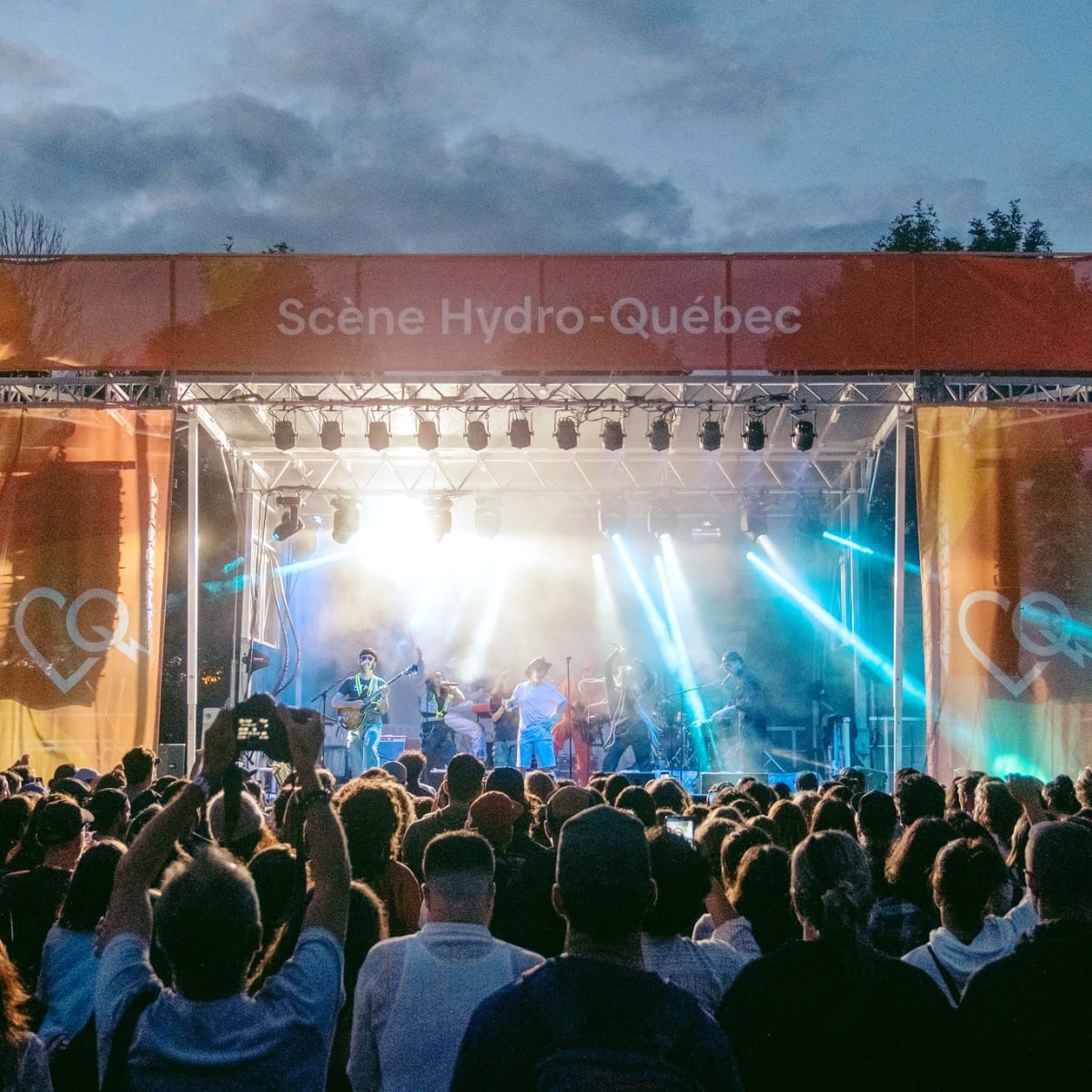 Scène Hydro-Québec du Festival international des Rythmes du Monde.