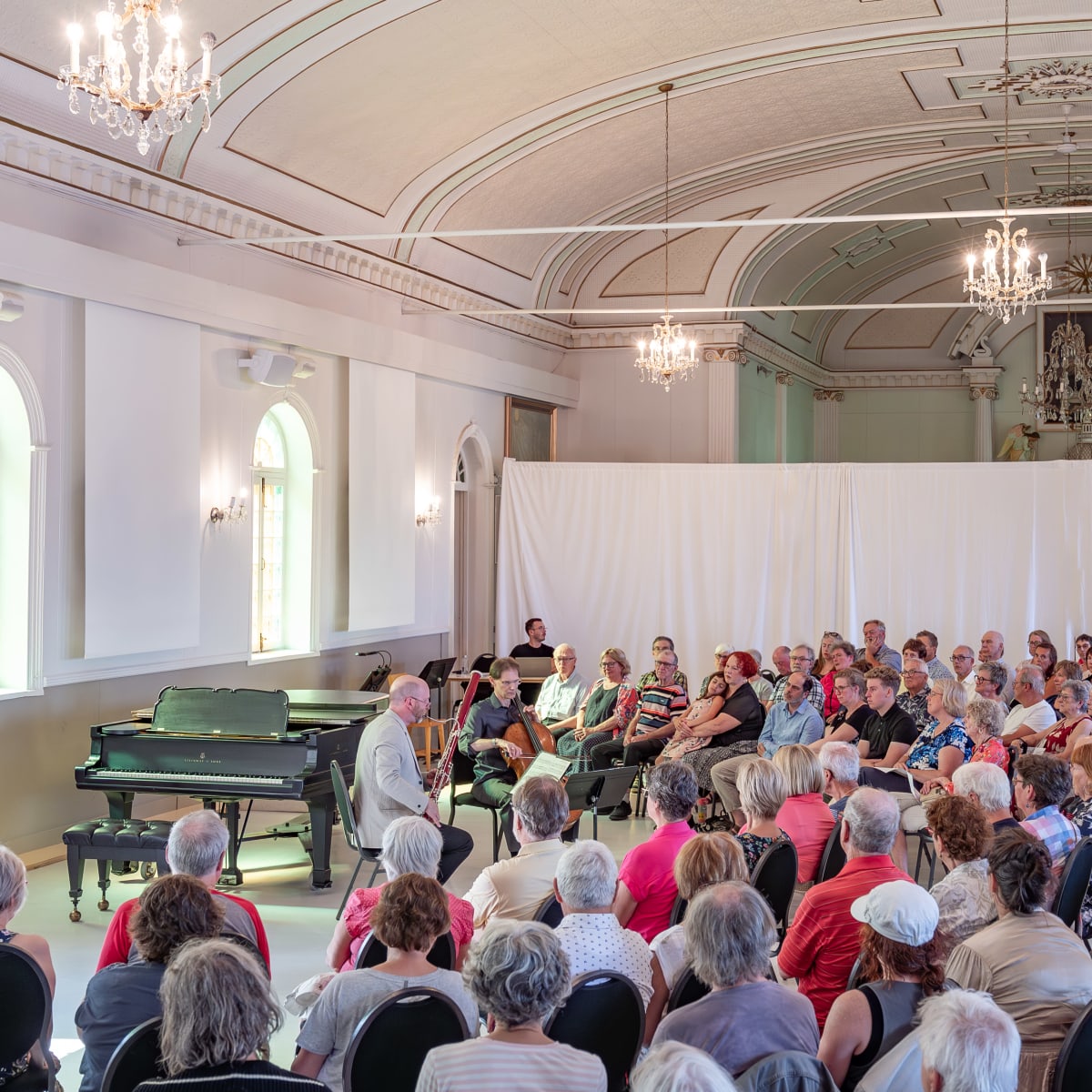 Concert in a church - Festival international du Domaine Forget de Charlevoix.
