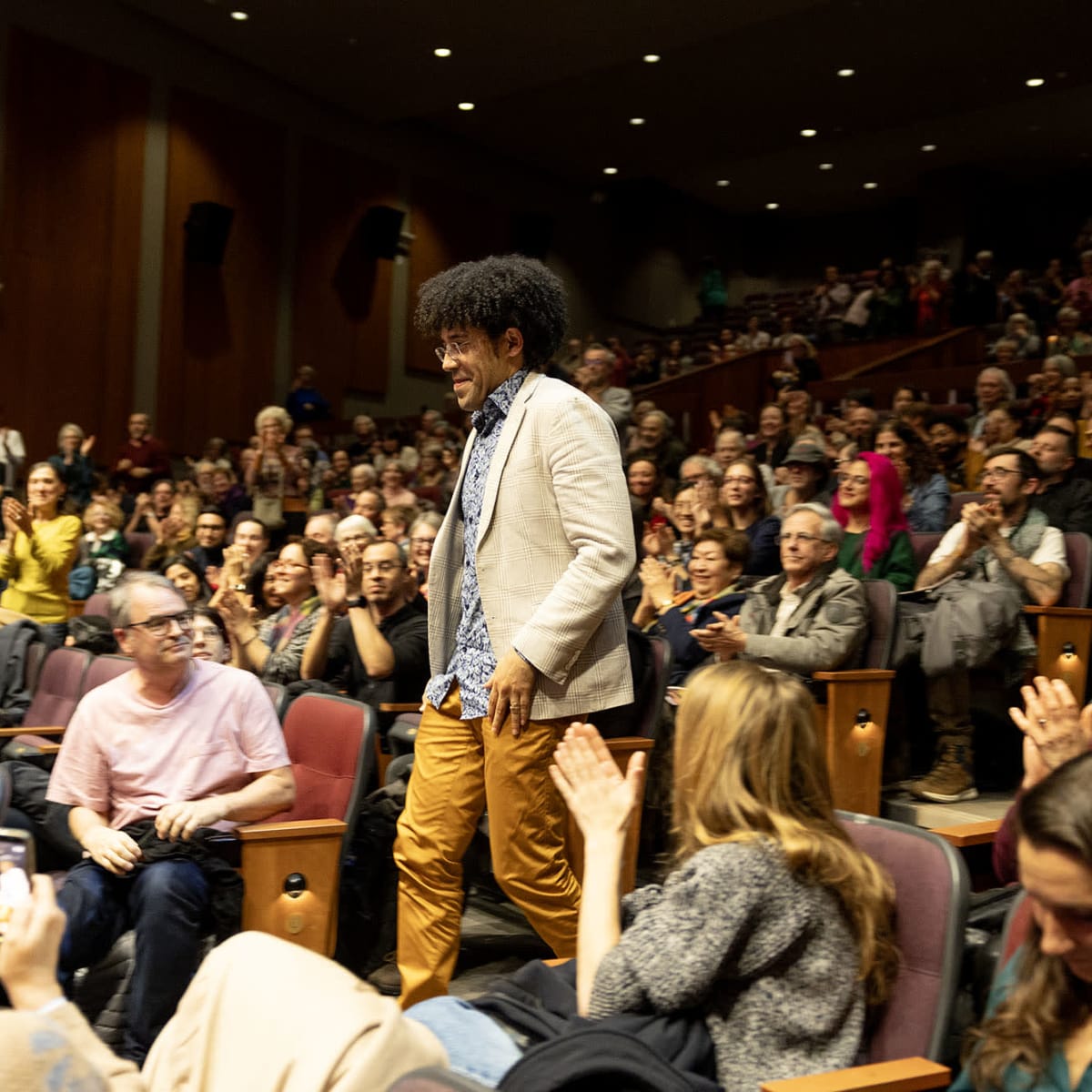 Rafael Payare au Festival International du Film sur l'Art (Le FIFA).