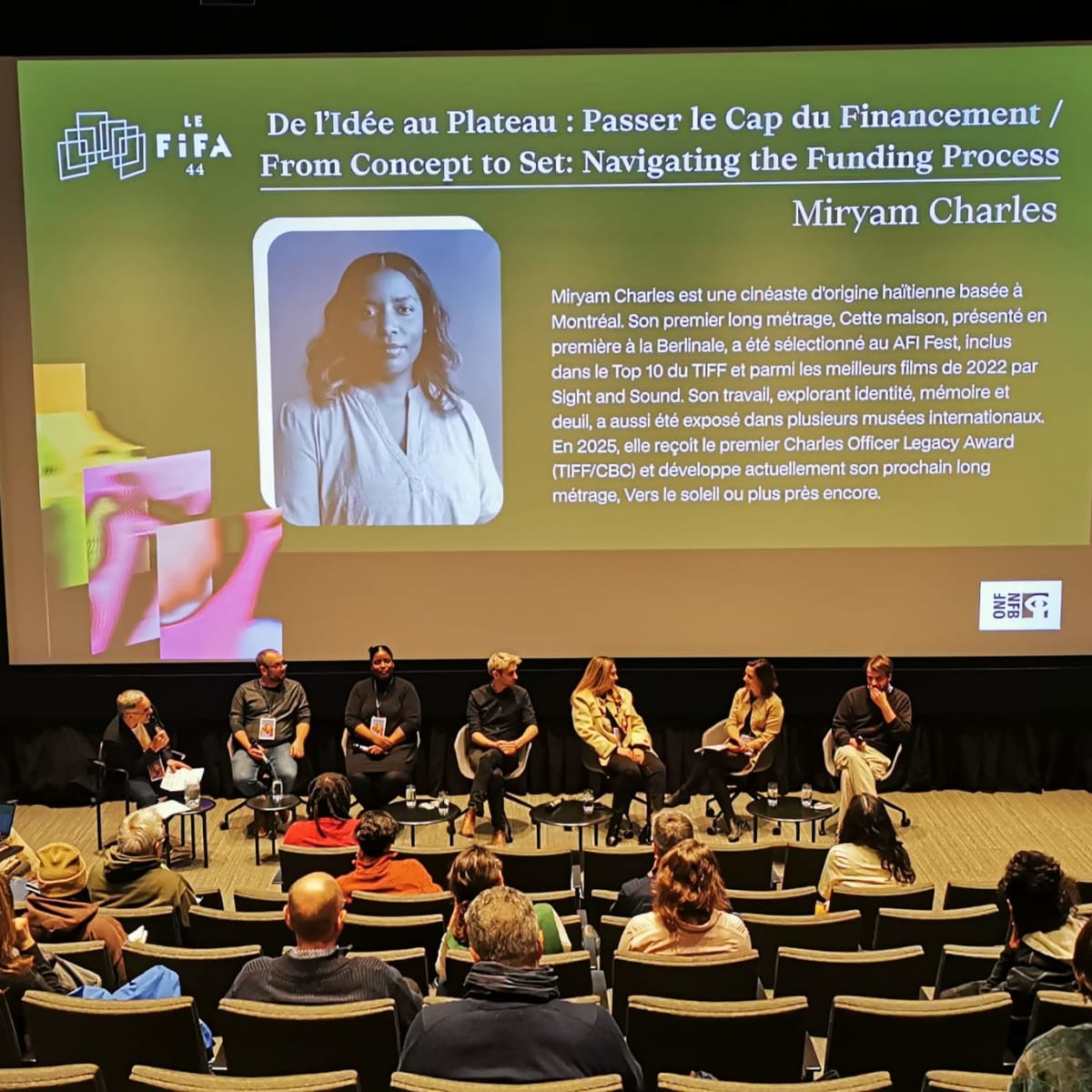 Conference, Festival International du Film sur l'Art (Le FIFA).