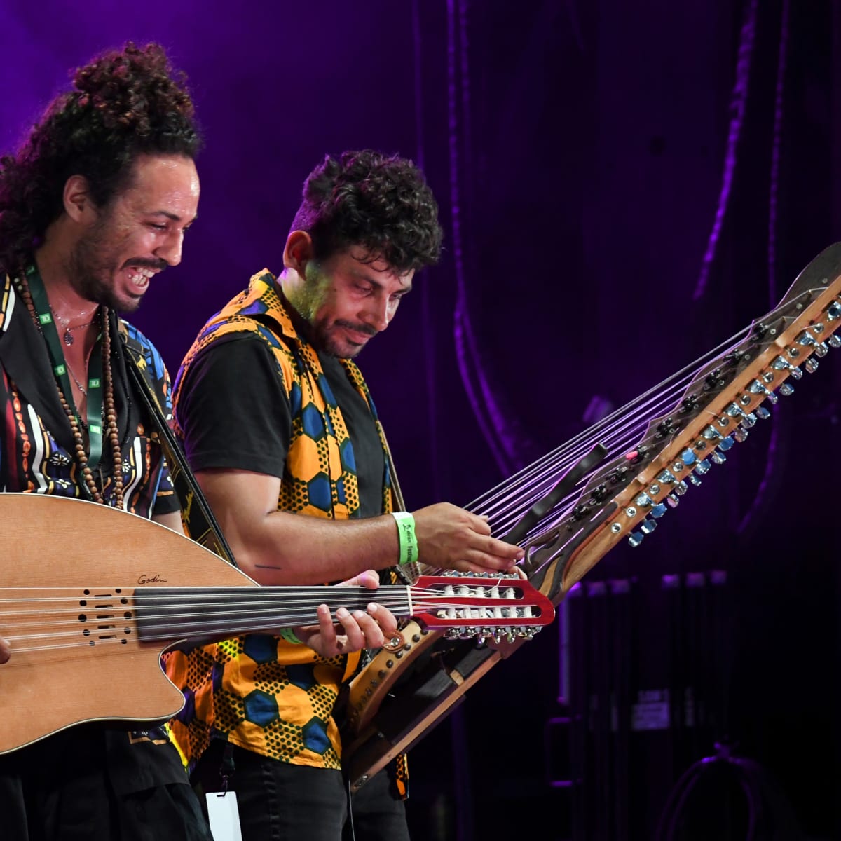 Festival international Nuits d'Afrique - Two musicians