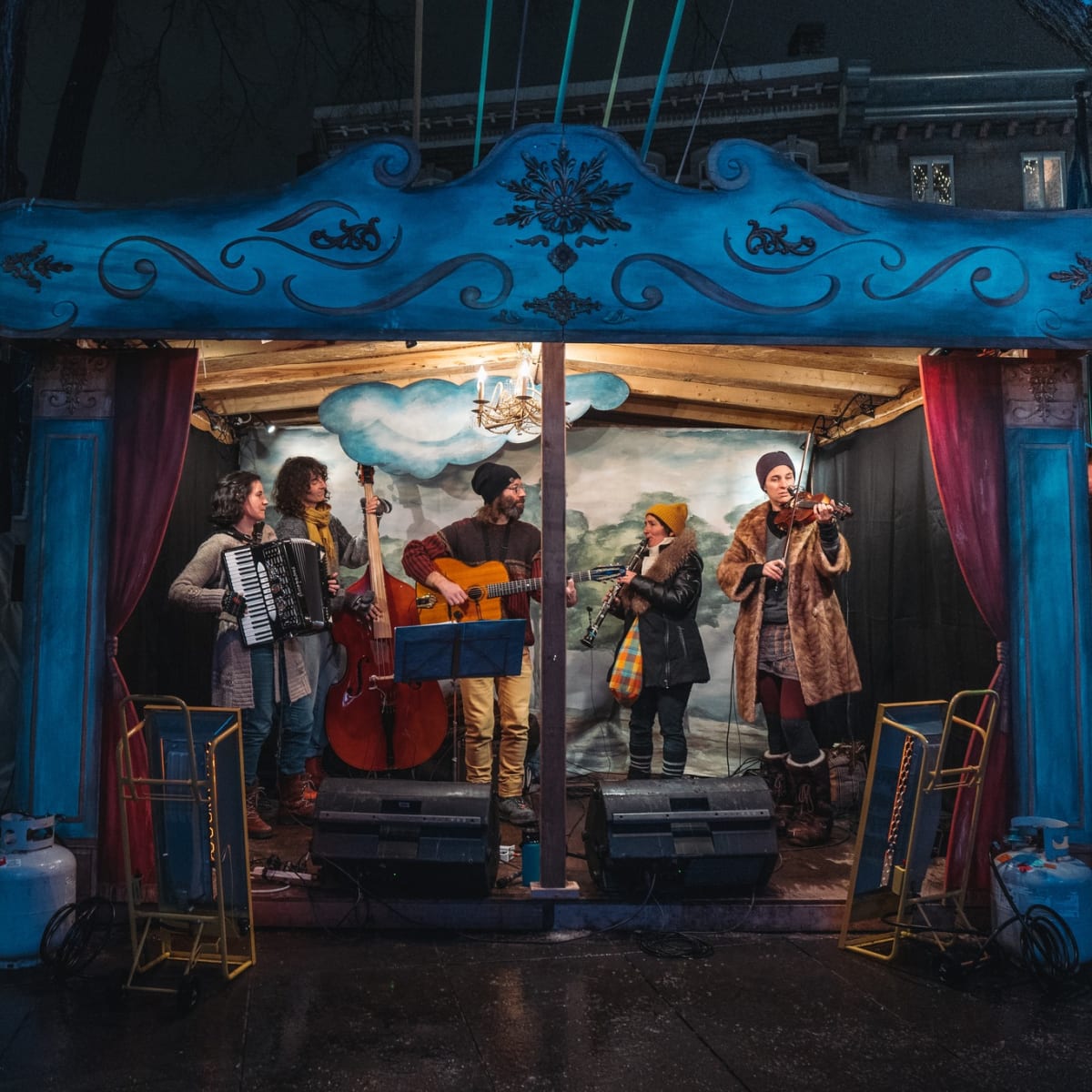 Musical performance at Festival Kaléidoscopes.