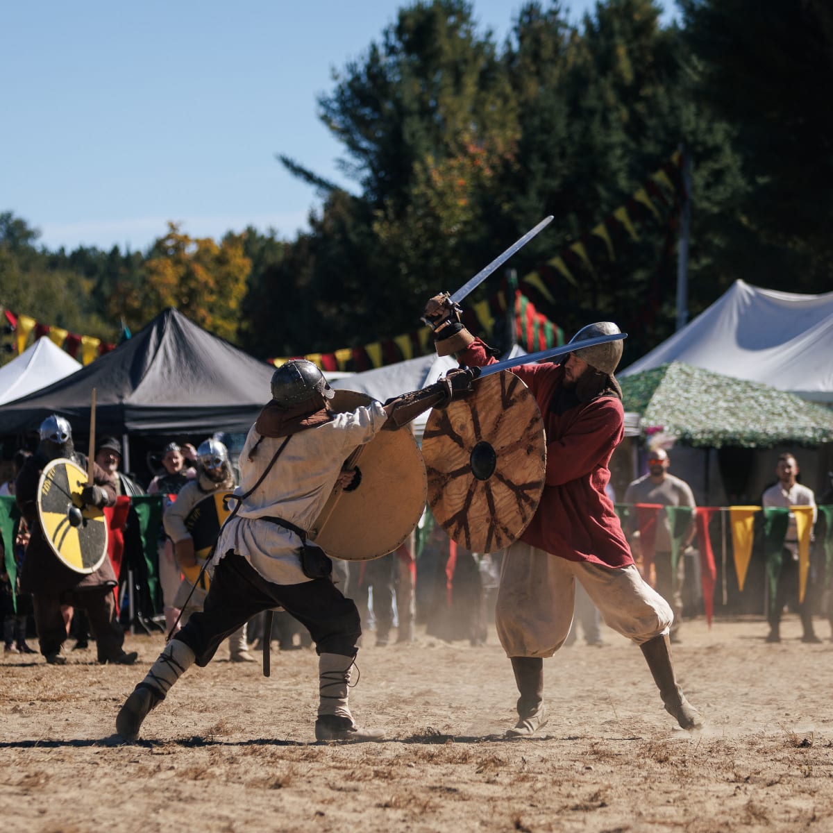 The festival Médiéval de Montpellier.
