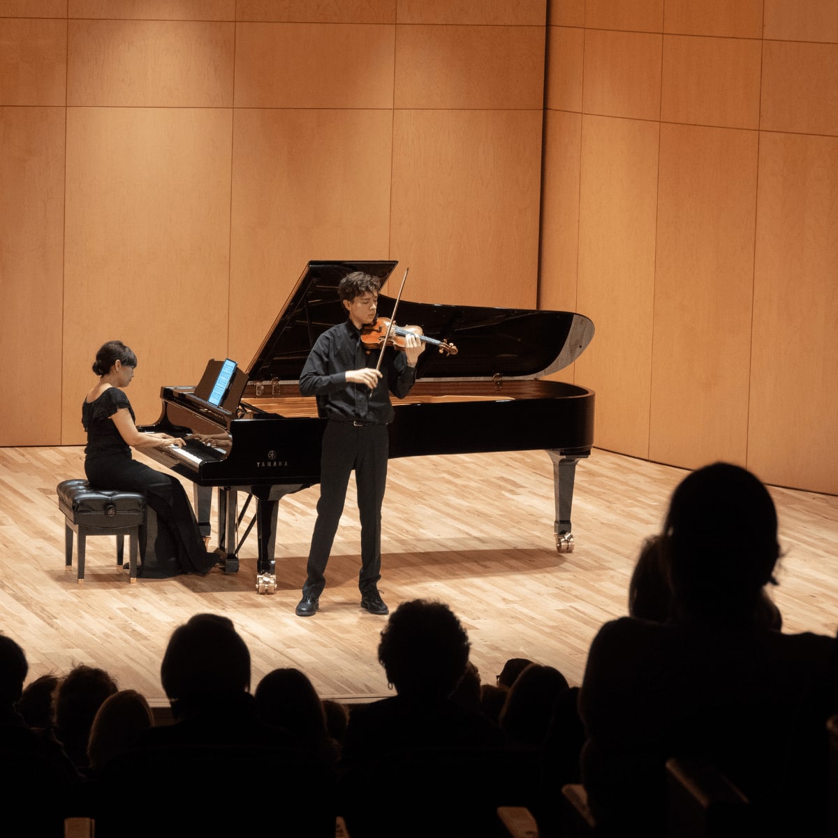 Piano and violin - Orford Music Festival.