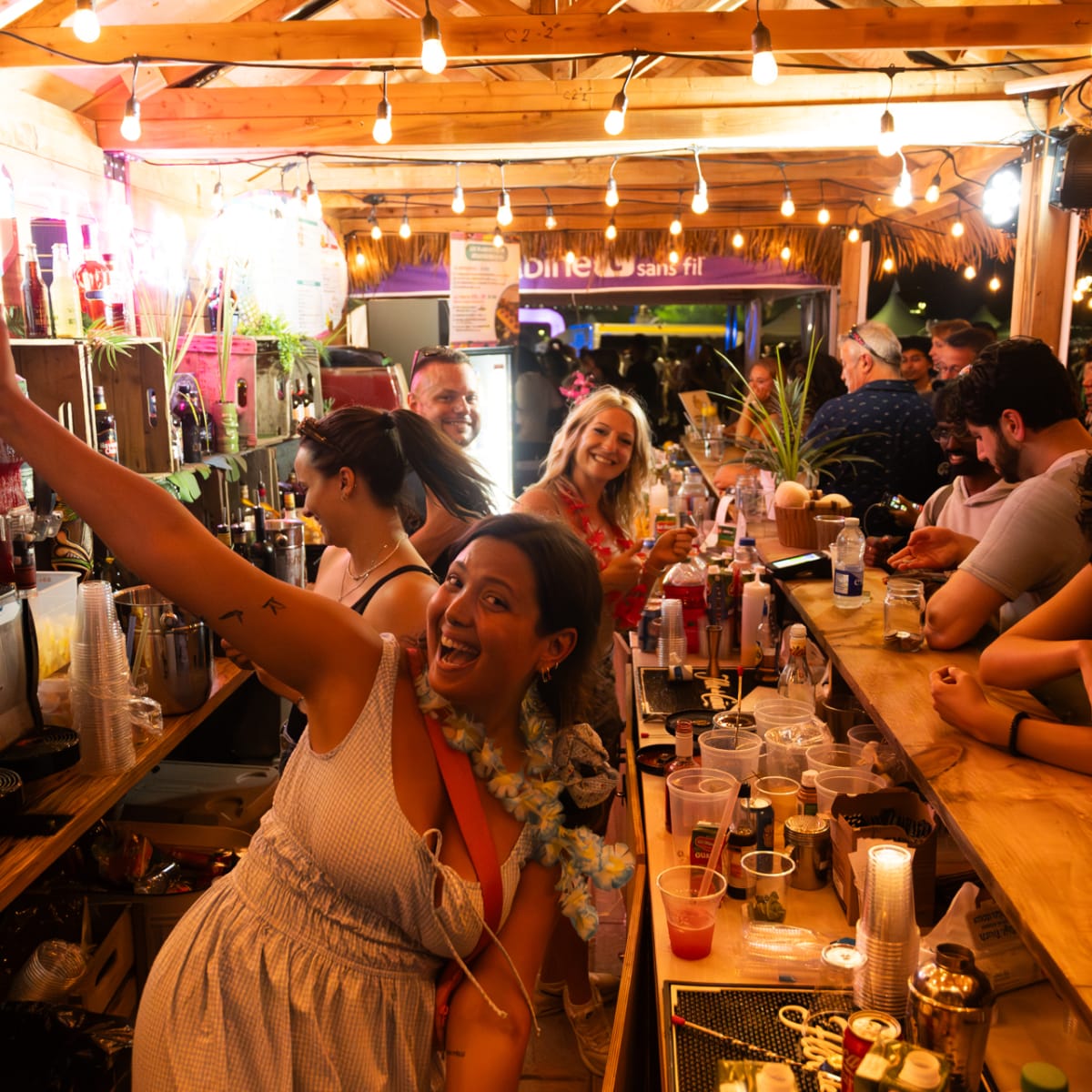 Rum Zone at the Taste of the Caribbean Festival.