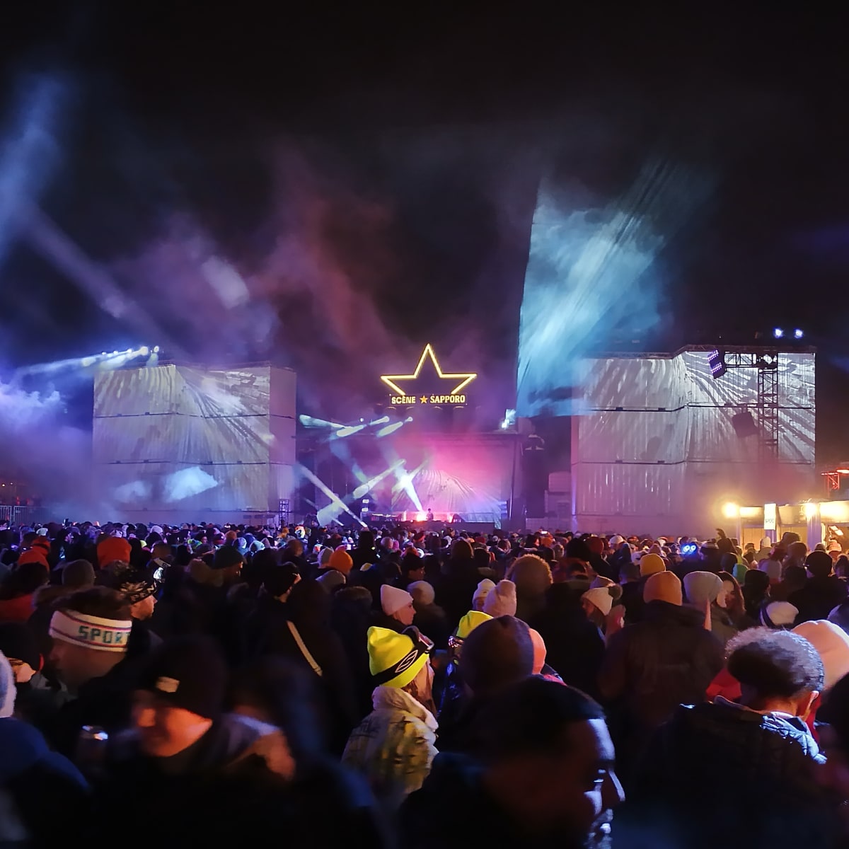 Igloofest Festival in Montreal.